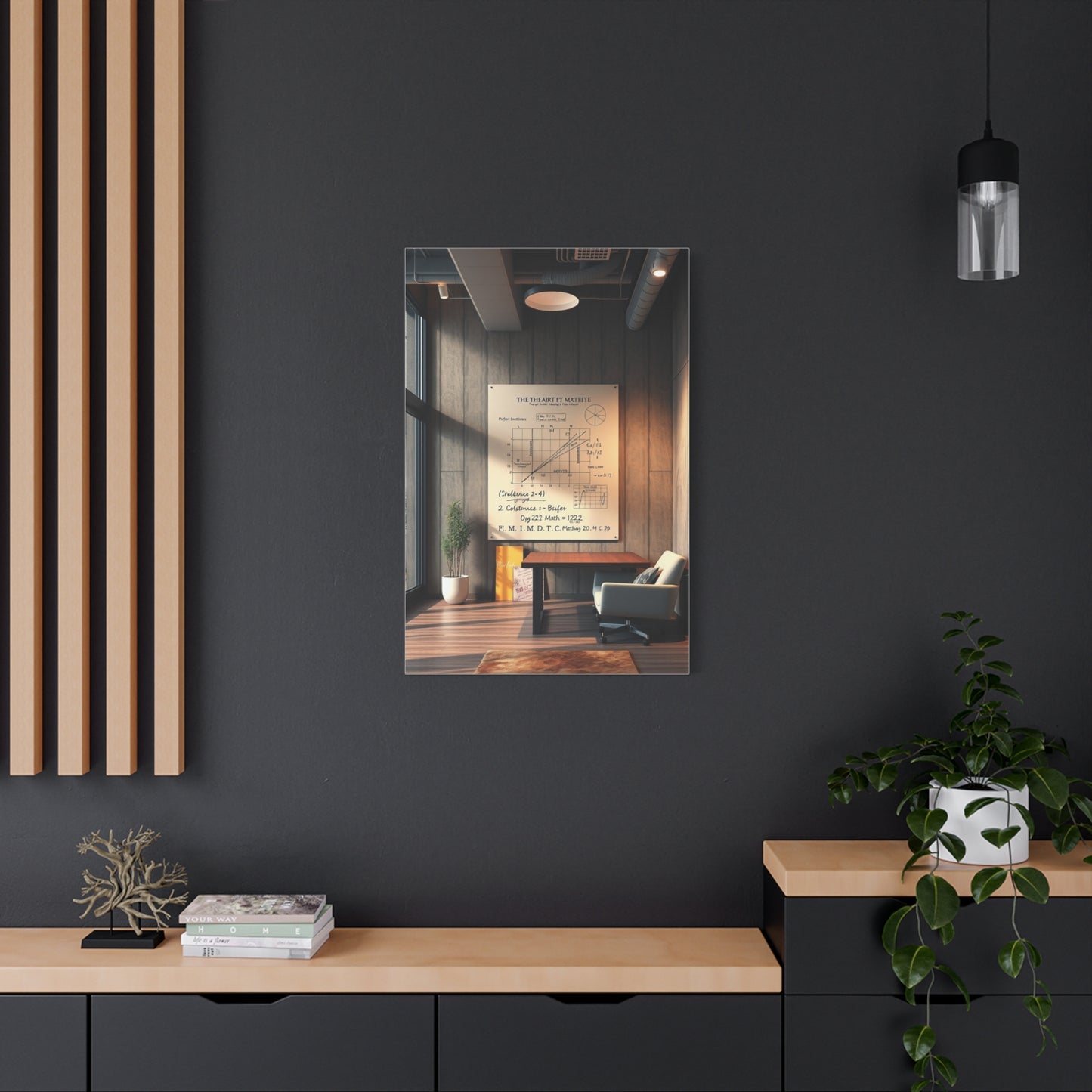 Supreme Modern Math Art for Creative Spaces Collection Wall Art & Canvas Print