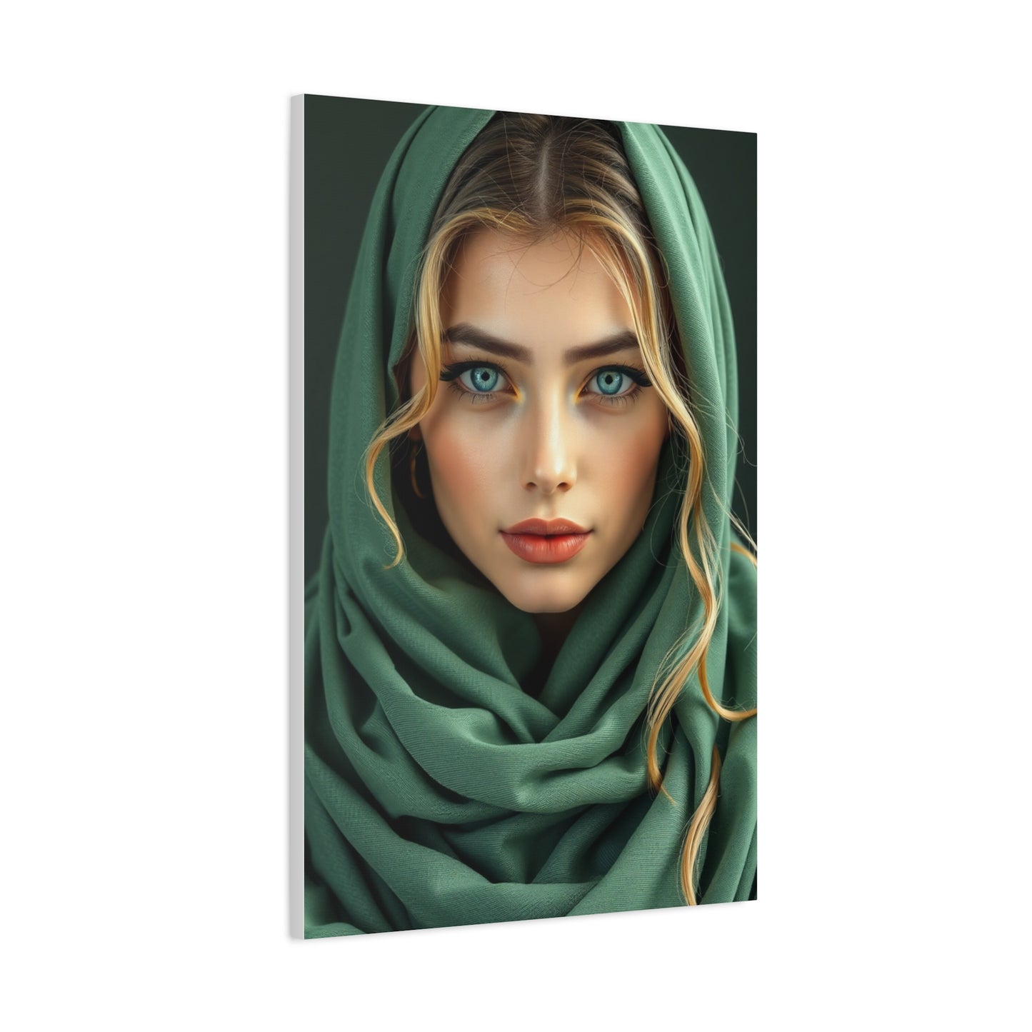 Vision Sage Green Art Art Wall Art & Canvas Print
