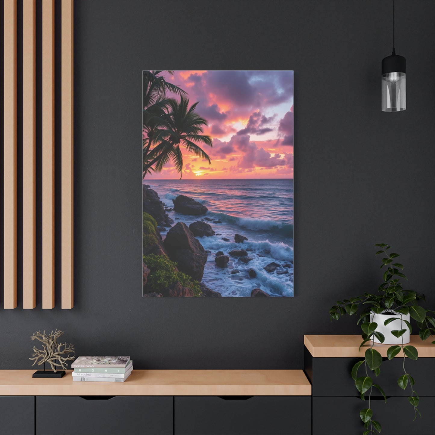 Azure Coastline Opus Wall Art & Canvas Print