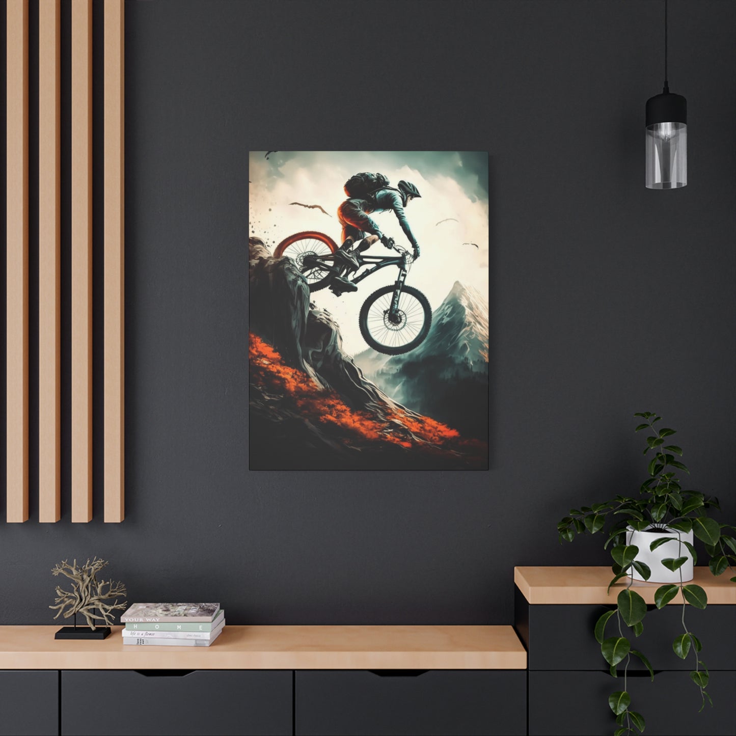 Dangerous Bicycle Ride Wall Art & Canvas Prints