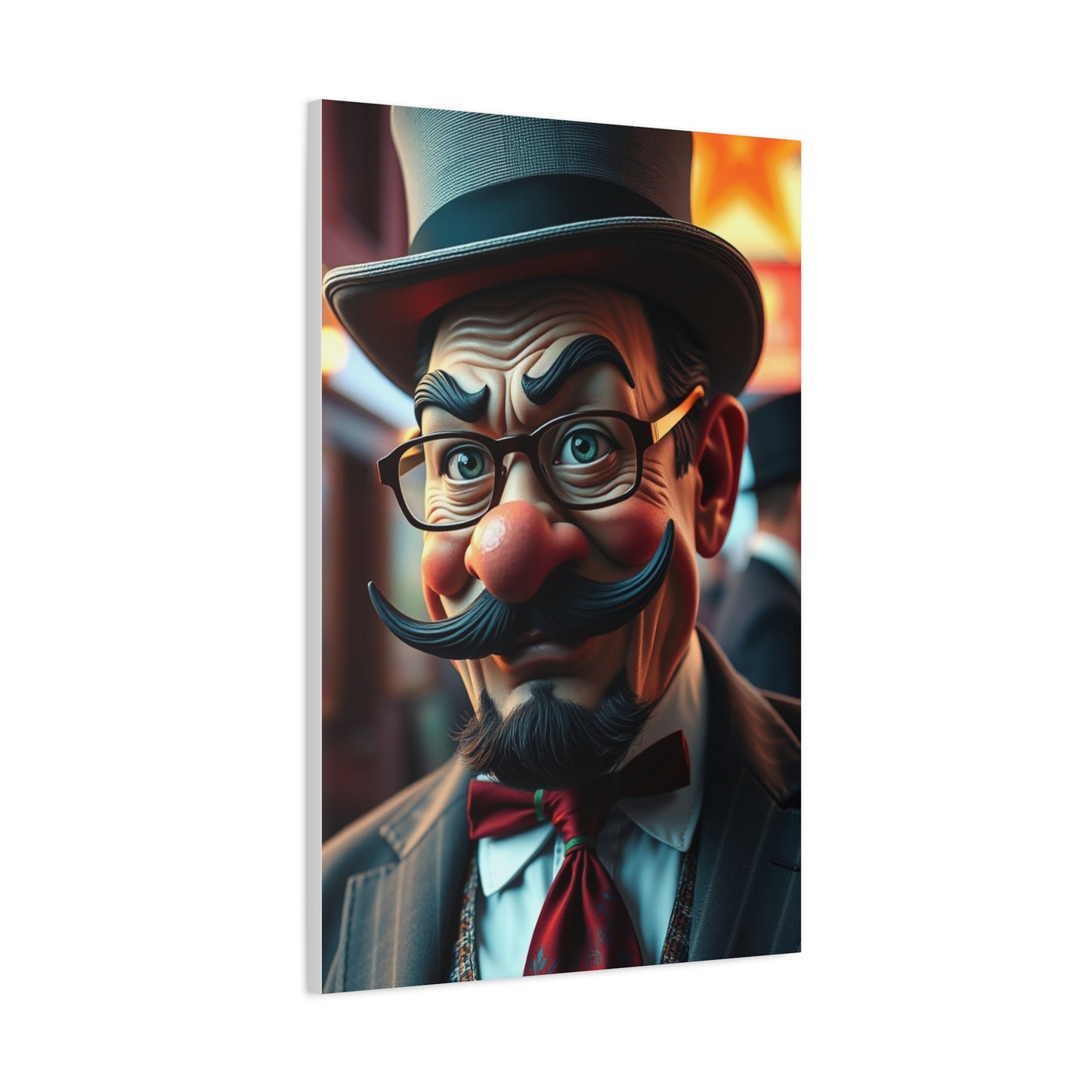 Rich Uncle Pennybags Art Supreme Gallery Wall Art & Canvas Print