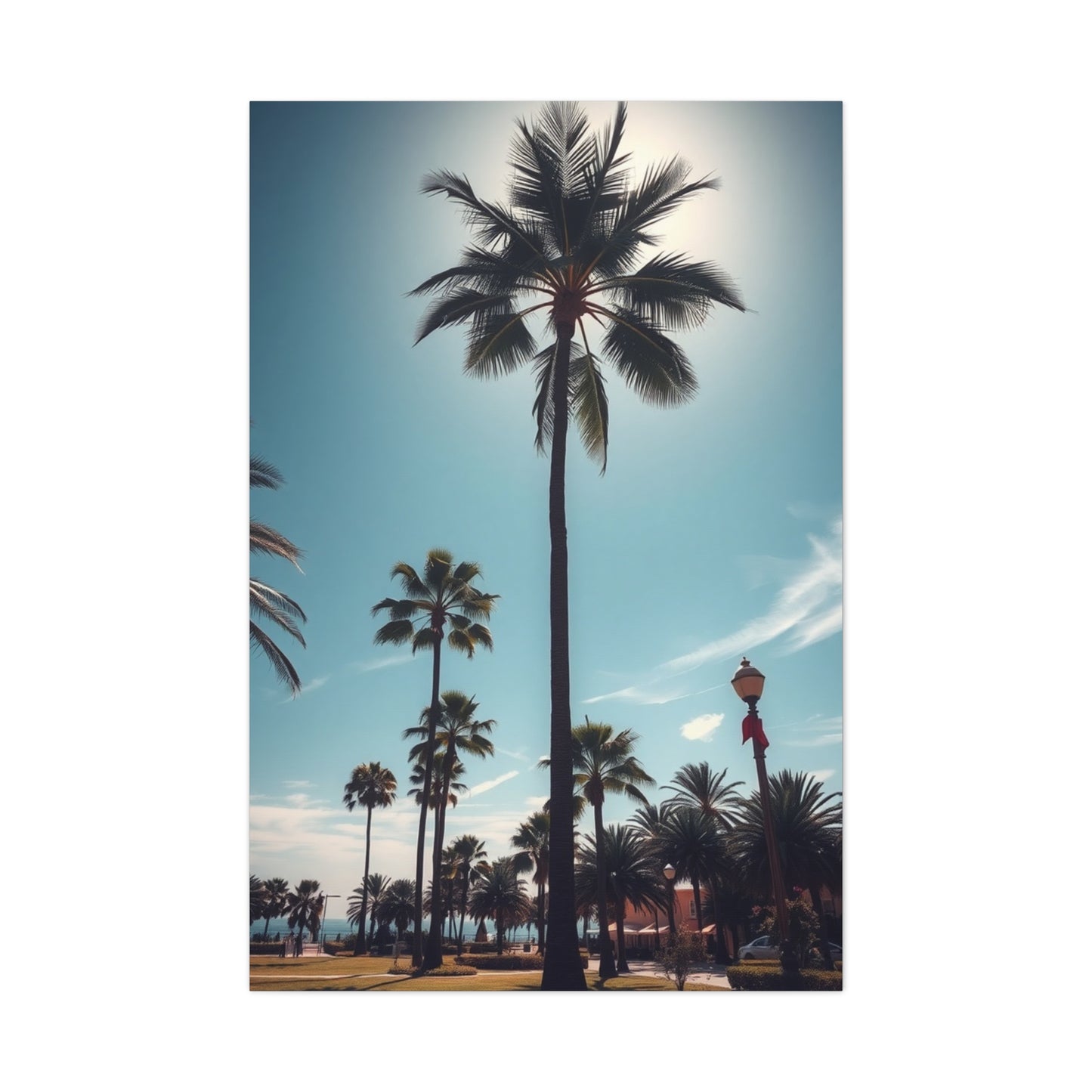 Paradise Palms Canvas Wall Art & Canvas Print