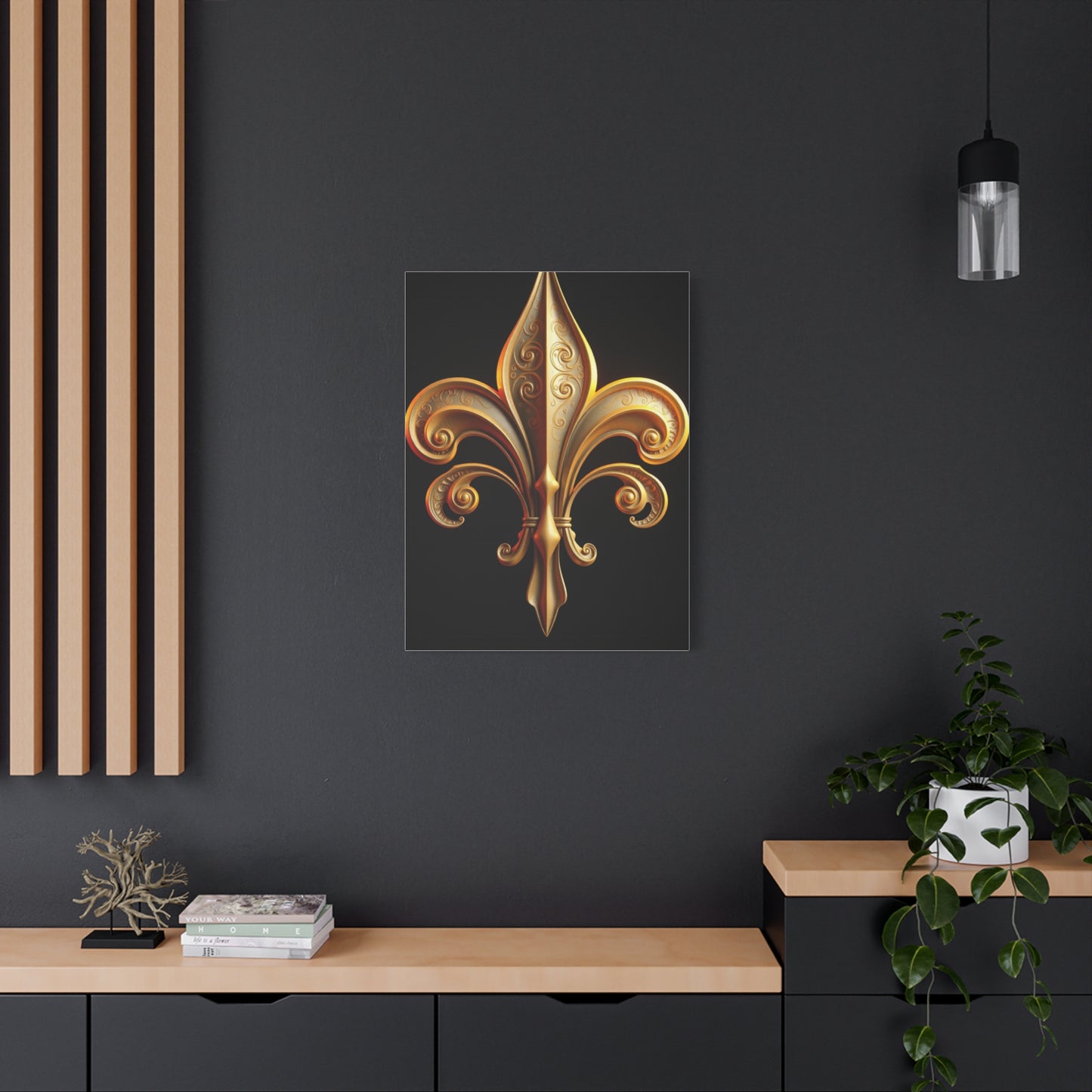 Aristocratic Bloom Canvas