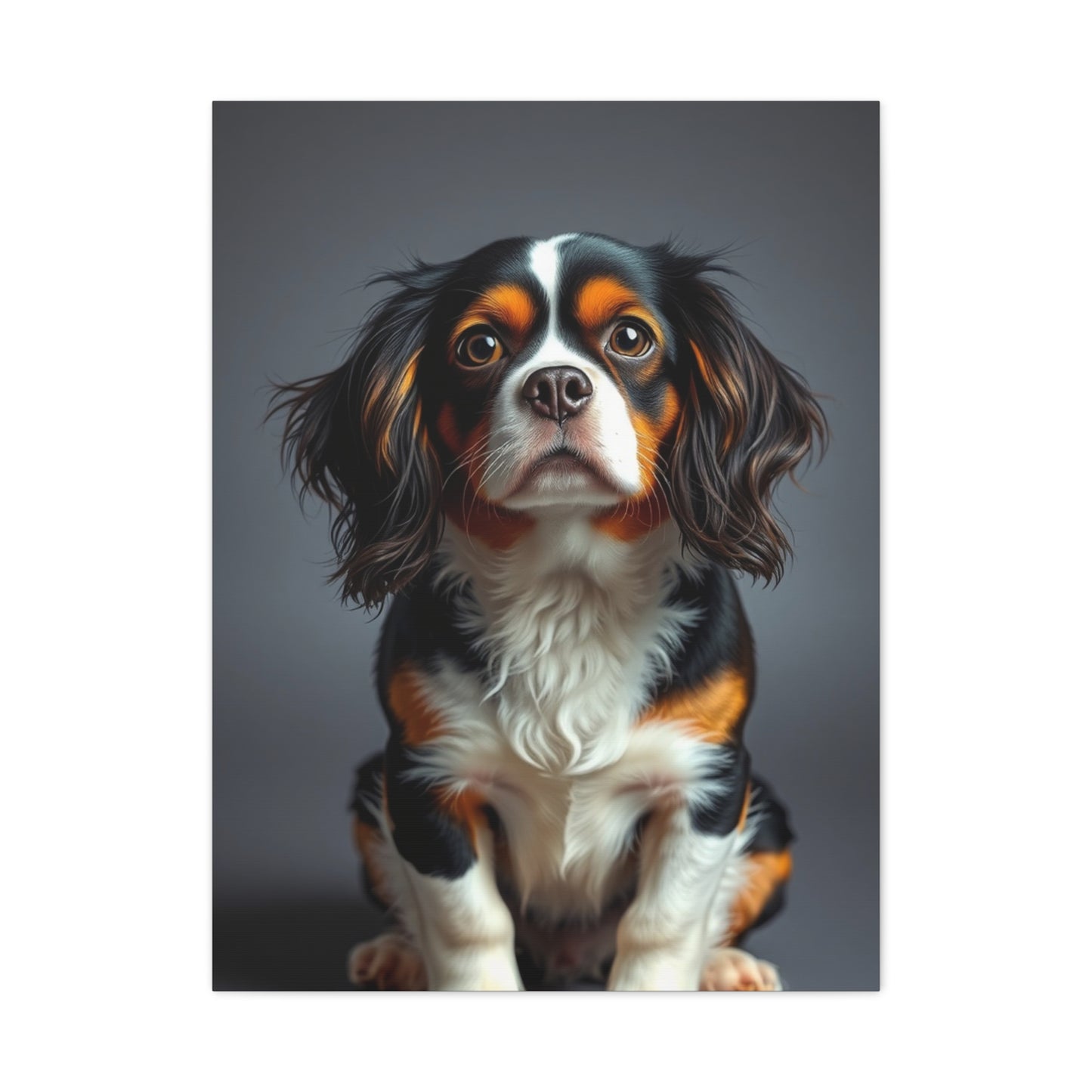 Masterpiece Cavalier King Charles Spaniels Art Vision Wall Art & Canvas Print