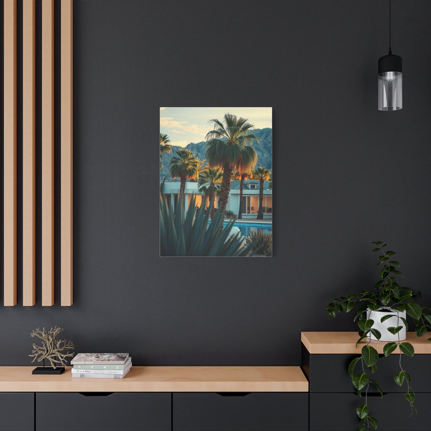 Vision Palm Springs Art Art Wall Art & Canvas Print