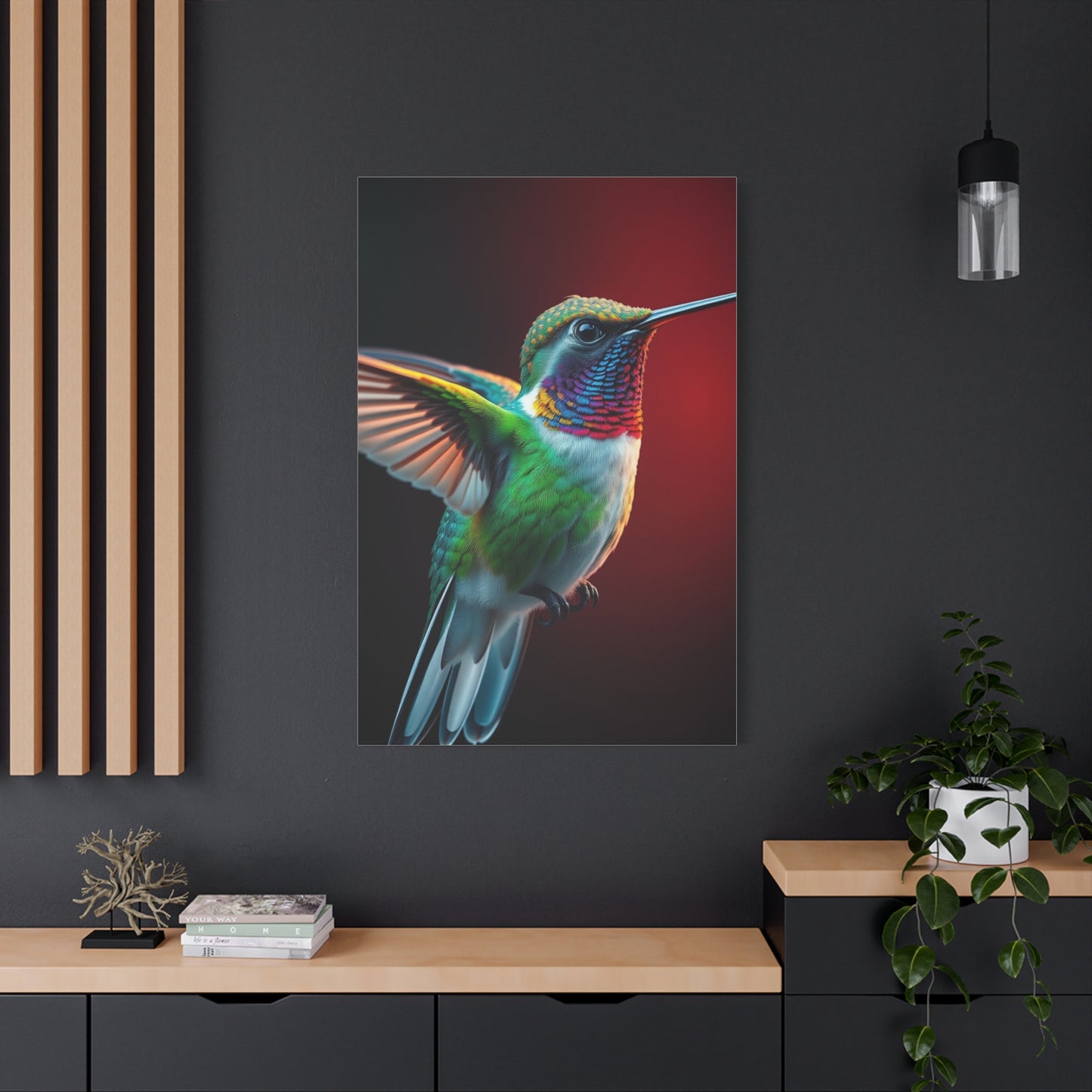 Supreme Humming Bird Art Collection Wall Art & Canvas Print