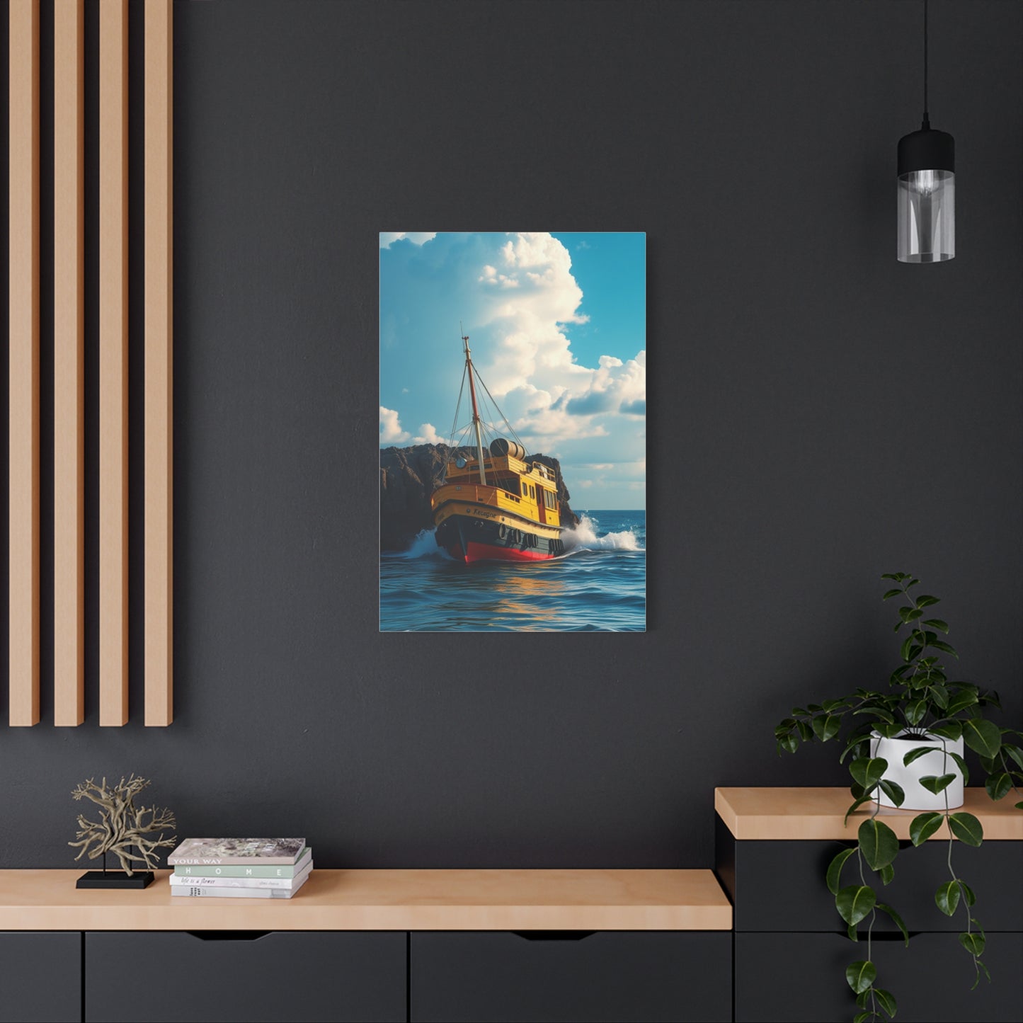 Maritime Serenity Canvas Wall Art & Canvas Print