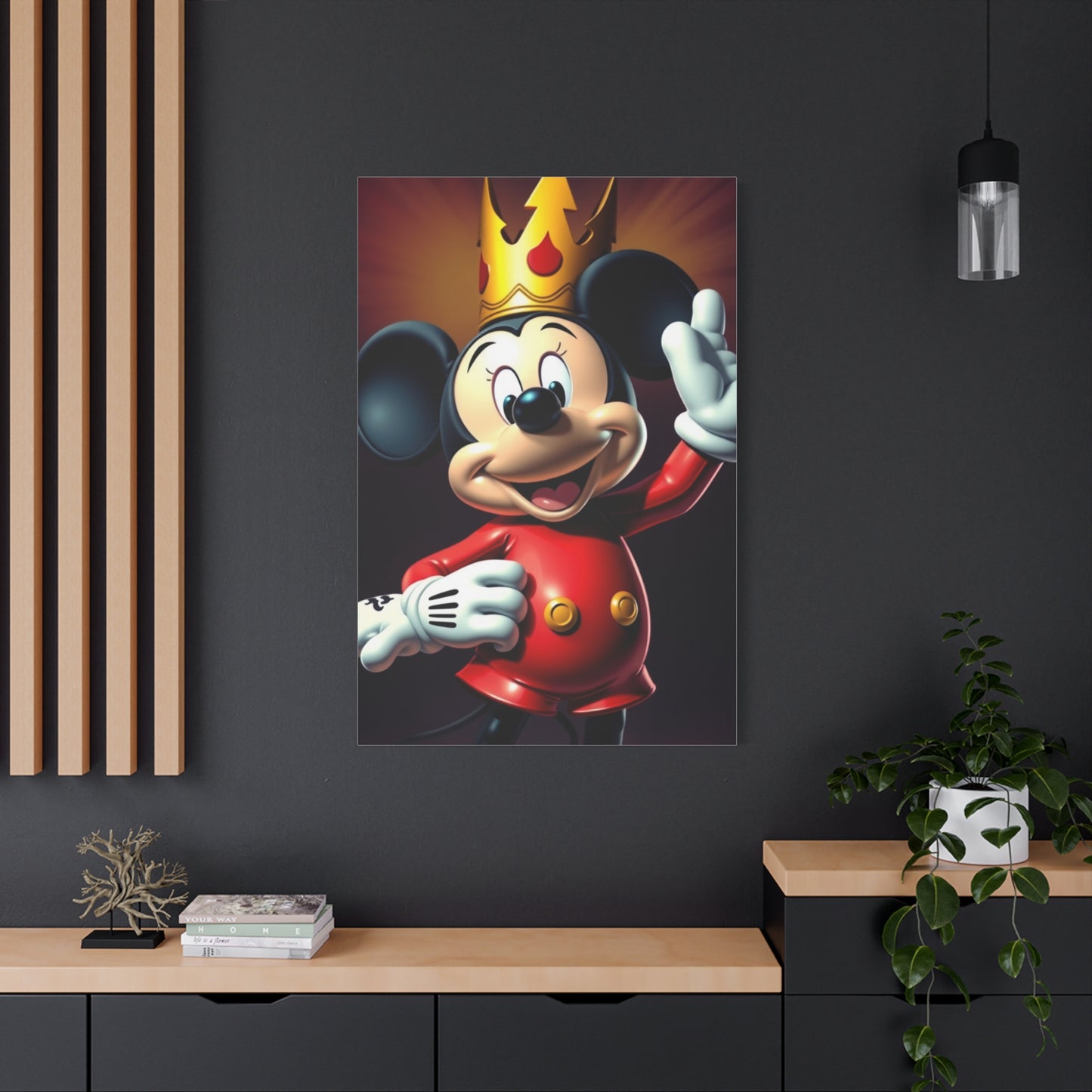 Mickey Majesty Canvas Wall Art & Canvas Print