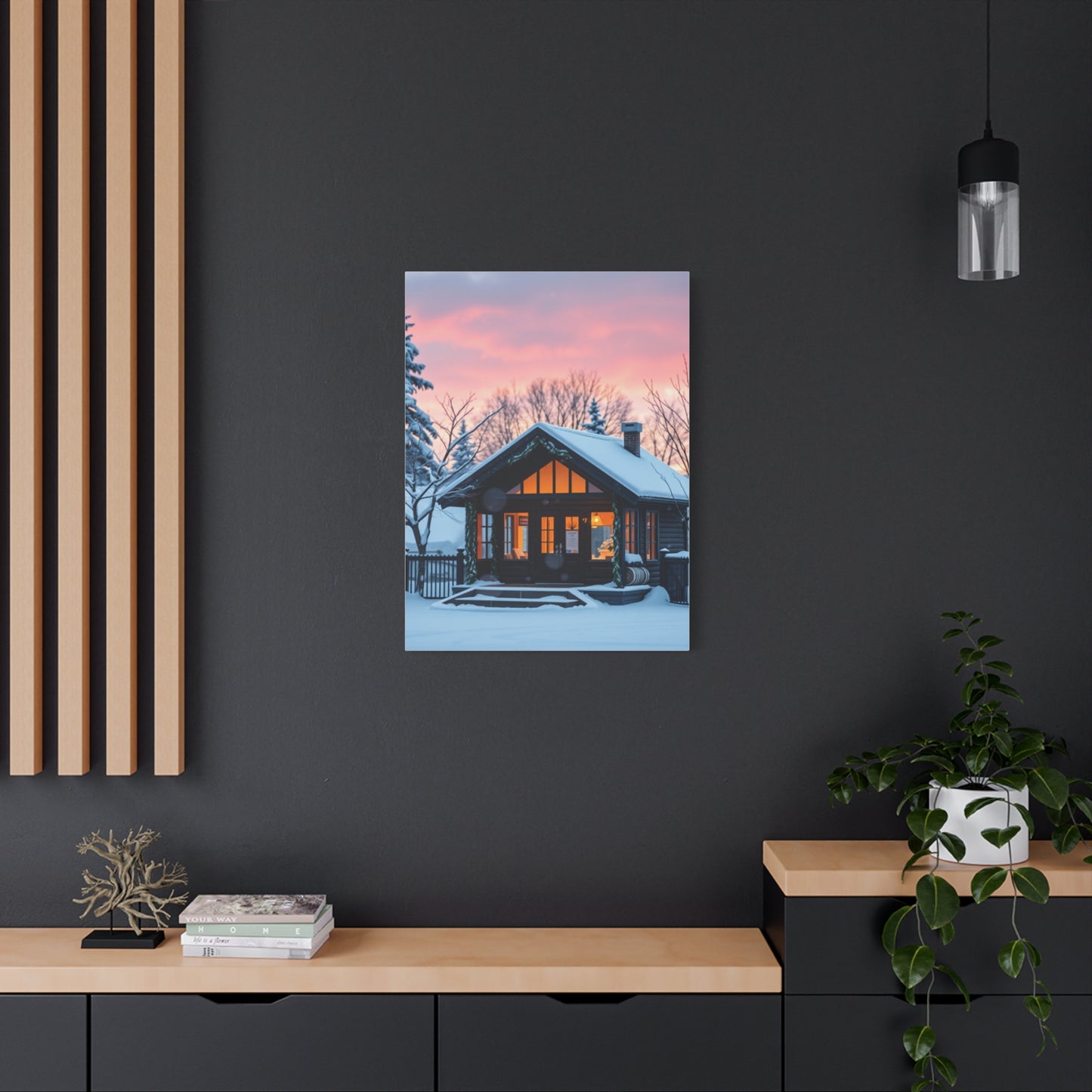 Hushed Winter Landscape Wall Art & Canvas Print