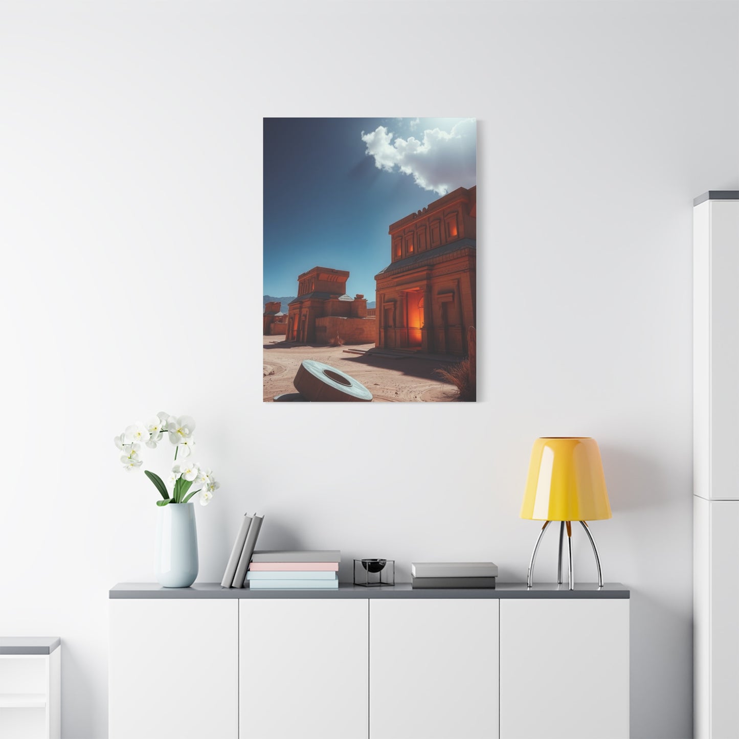Majestic Sand Vista Wall Art & Canvas Print