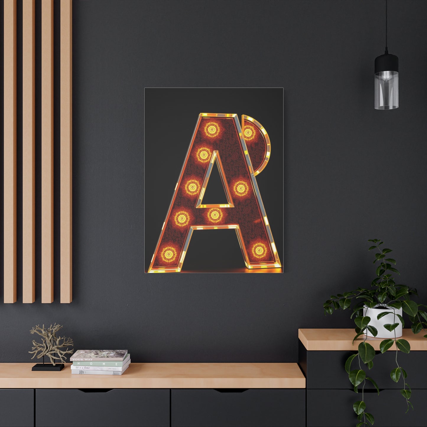 Vision Alphabet & Letter Art Art Wall Art & Canvas Print