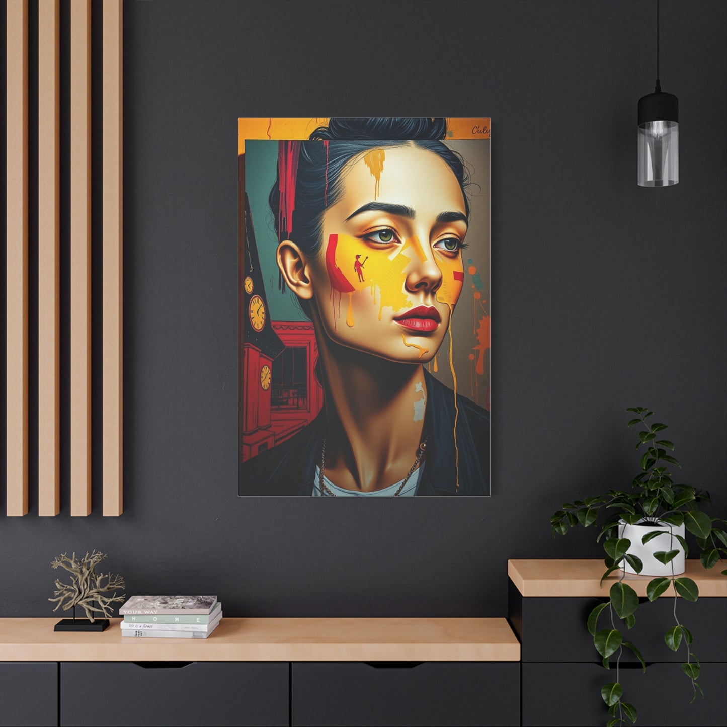 Avant-Garde Elegance Canvas Wall Art & Canvas Print