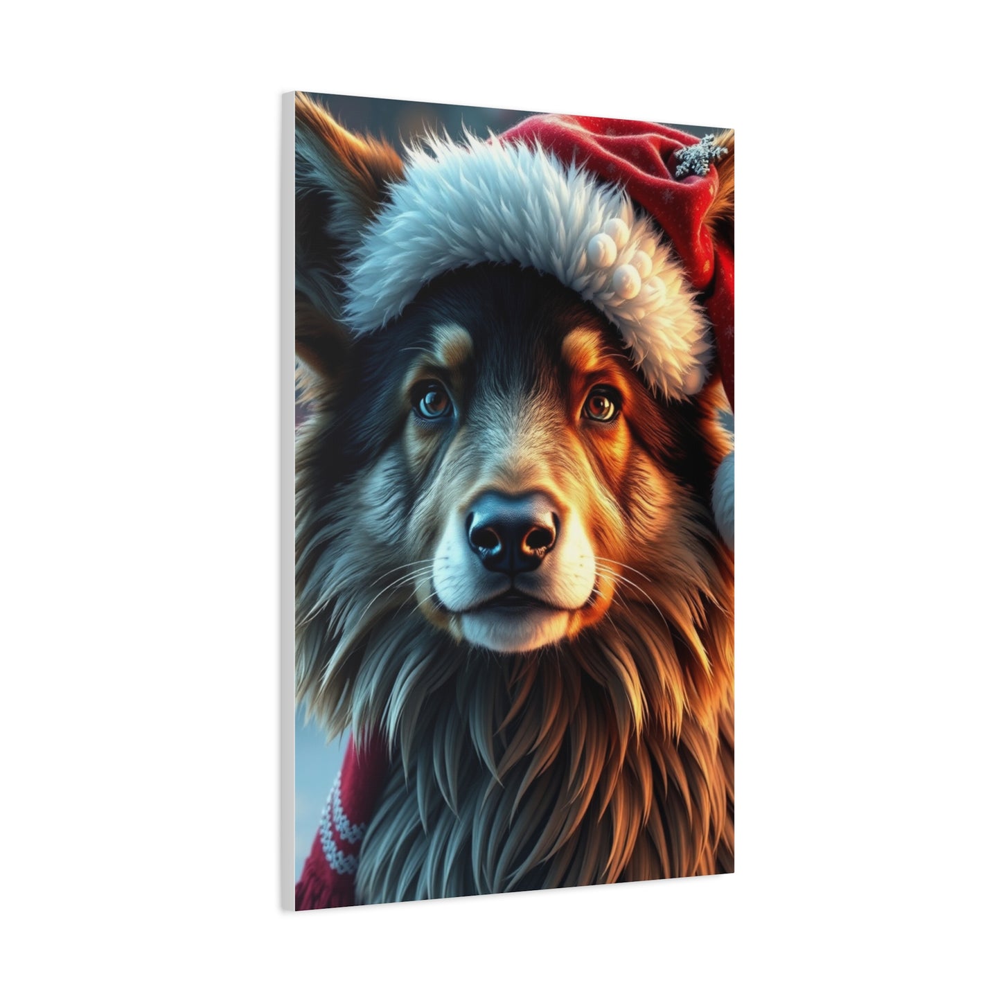Masterpiece Christmas Animal Art Vision Wall Art & Canvas Print