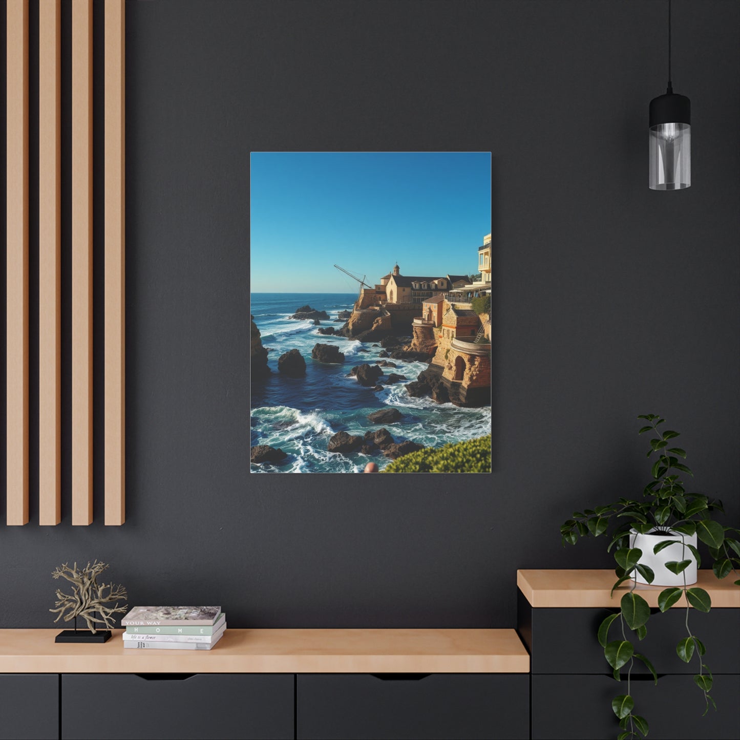 Sapphire Coast Canvas Wall Art & Canvas Print