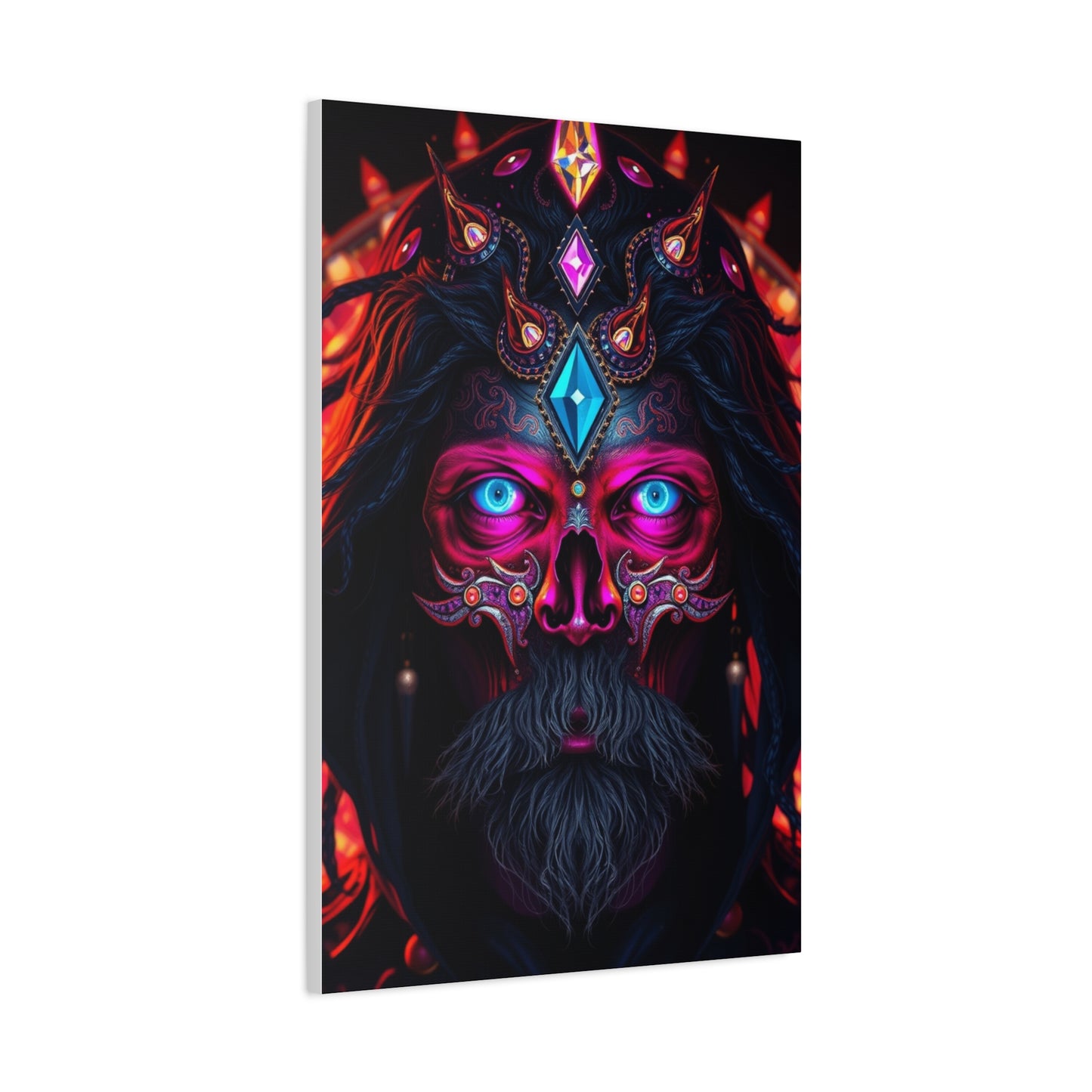 Hypnotic Visionary Tableau Wall Art & Canvas Print
