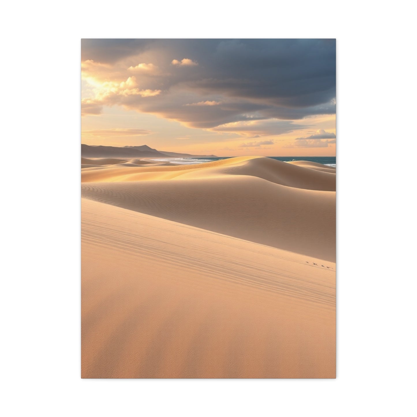 Coastal Sand Dunes Art Supreme Gallery Wall Art & Canvas Print