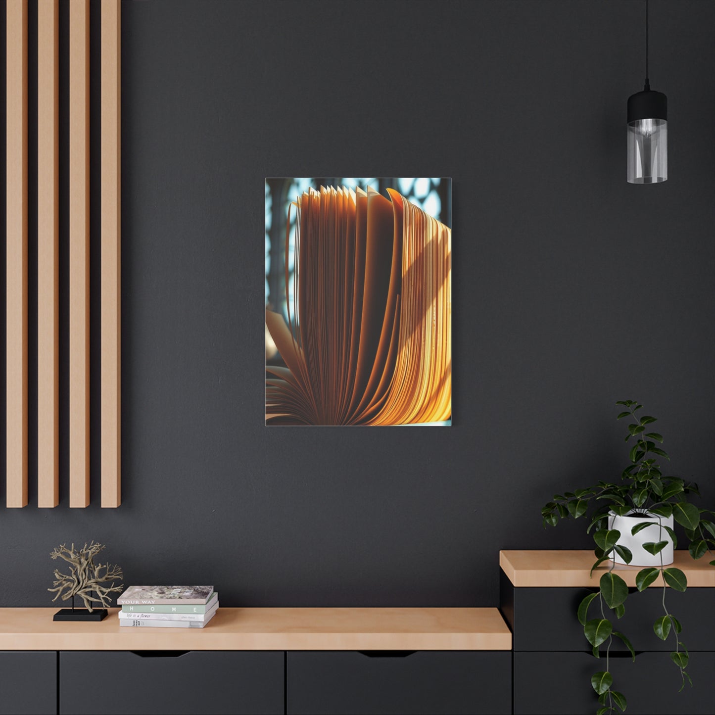 Masterpiece Book Art Vision Wall Art & Canvas Print