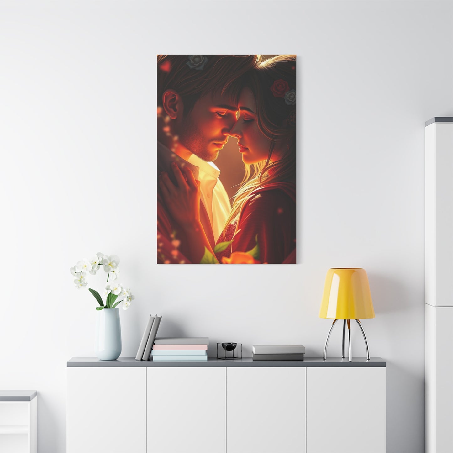 Radiant Love Art Wall Art & Canvas Print