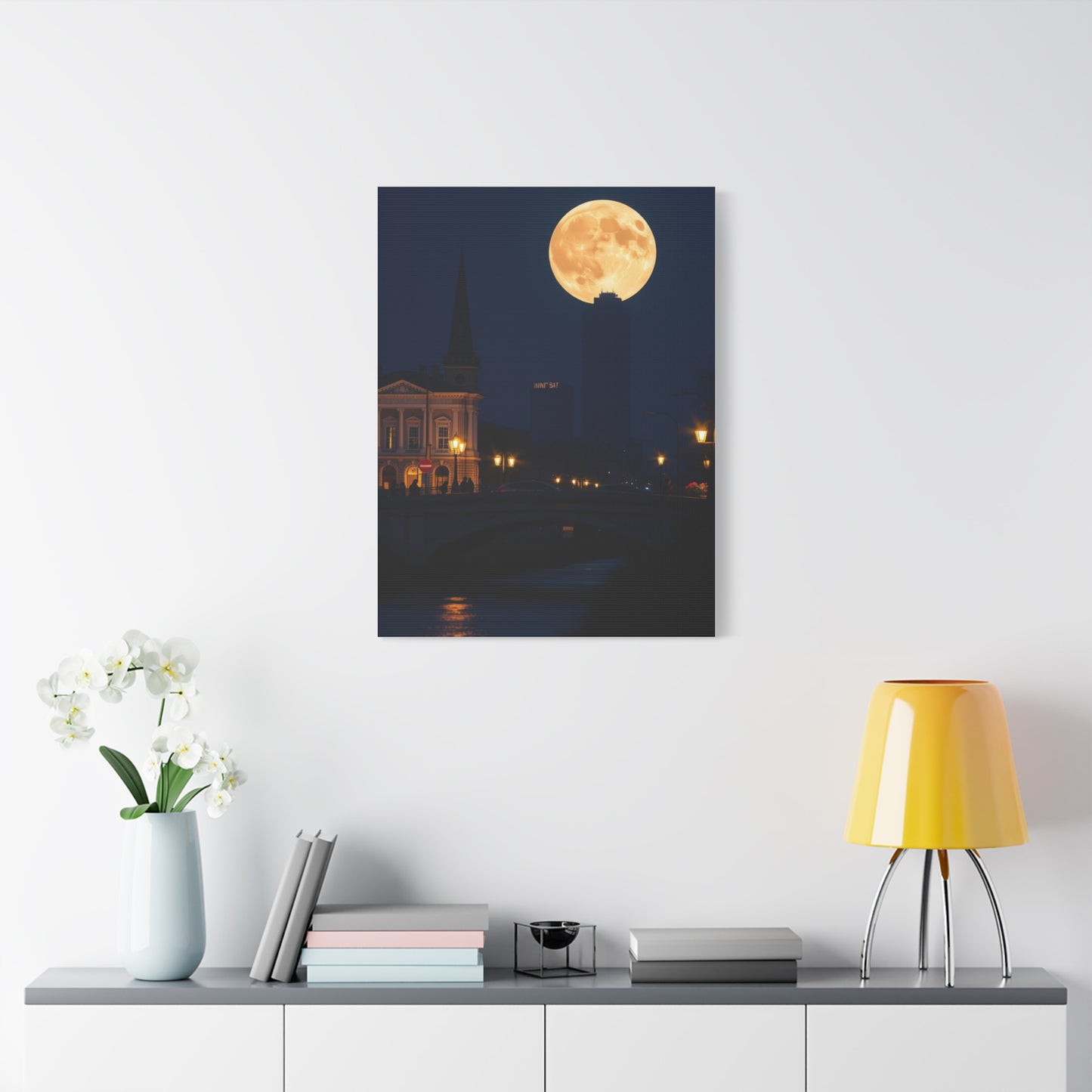 Full Moon Art Supreme Gallery Wall Art & Canvas Print