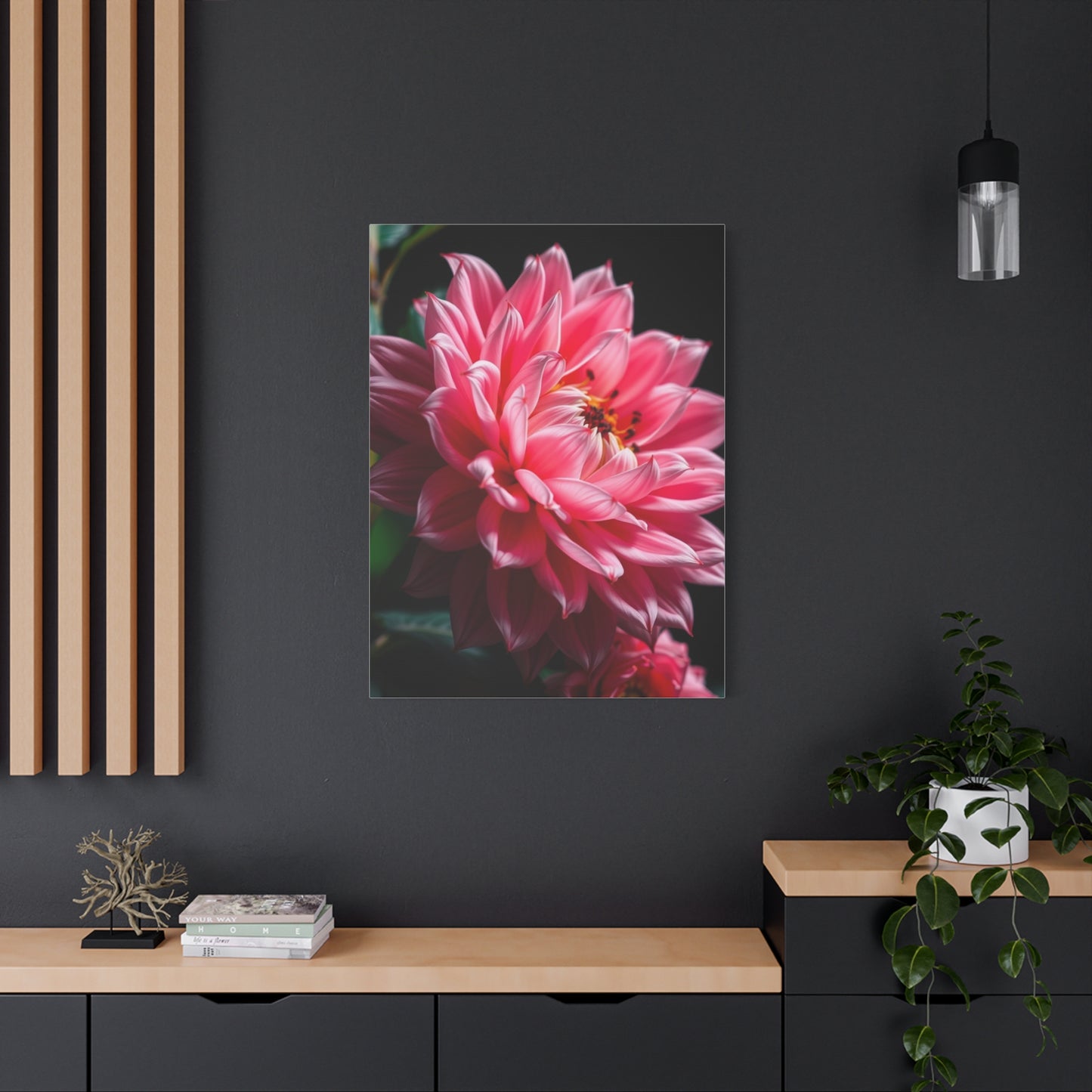 Petal Harmony Portrait Wall Art & Canvas Print
