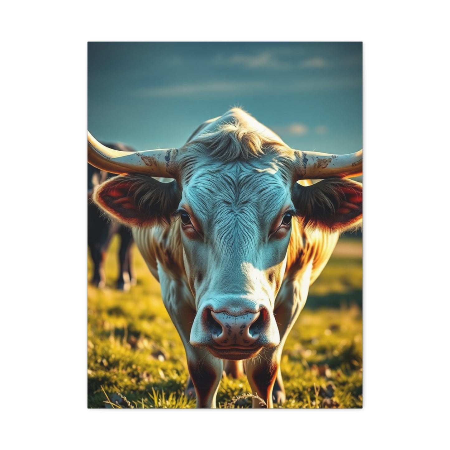 Aurochs Reverie Art Canvas Wall Art & Canvas Print
