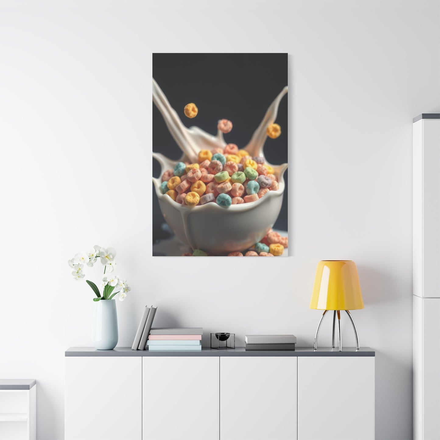 Rich Lattice of Loops Artwork Wall Art & Canvas Print