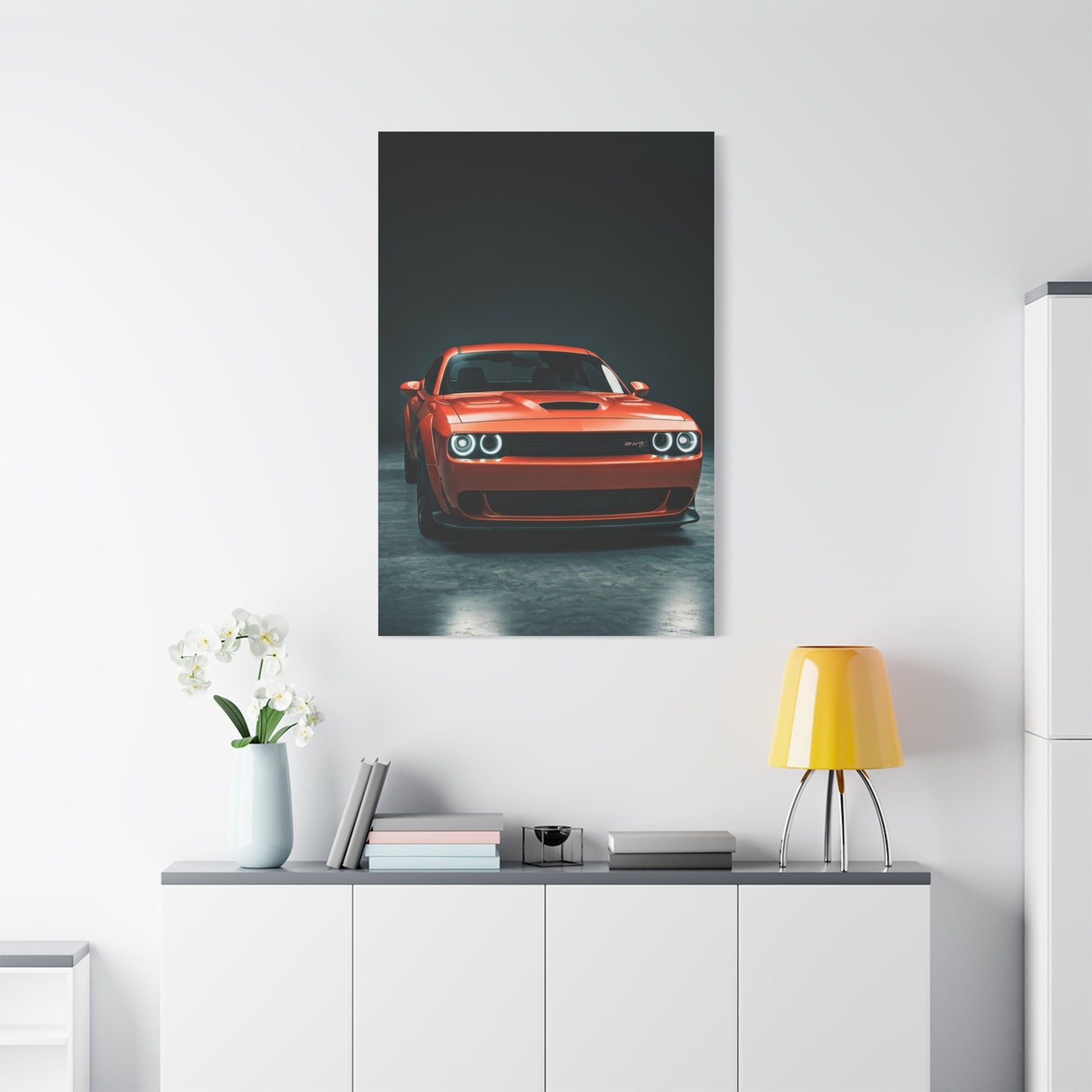 Dodge Challenger Hellcat Performance Wall Art & Canvas Prints