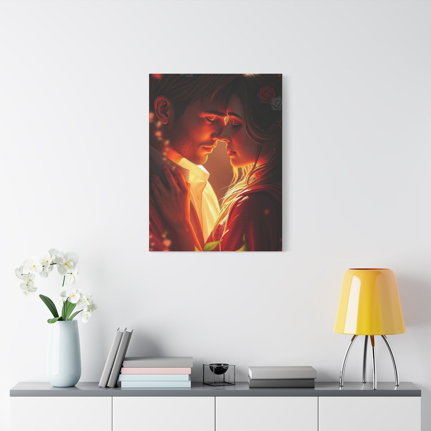 Radiant Love Art Wall Art & Canvas Print