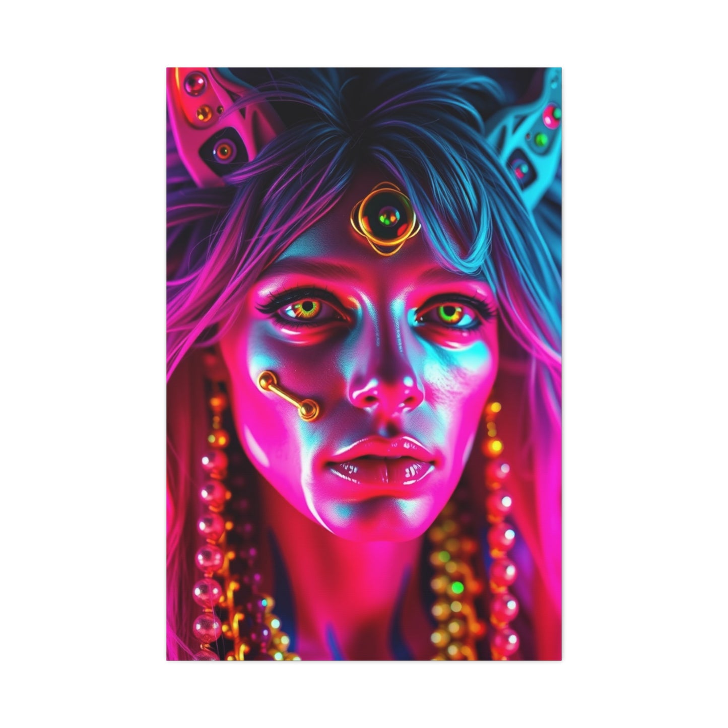 Quantum Dreamscape Canvas Wall Art & Canvas Print