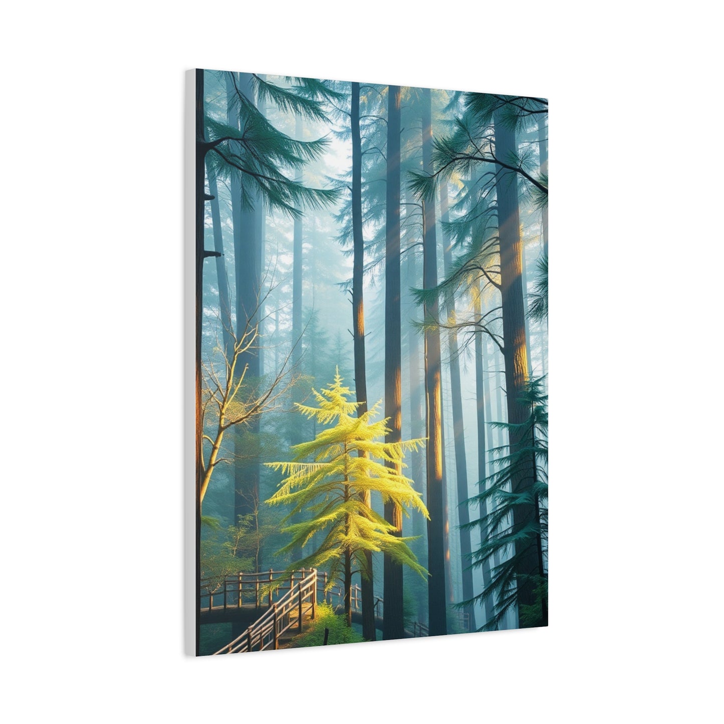 Leafy Tranquility Masterpiece Wall Art & Canvas Print