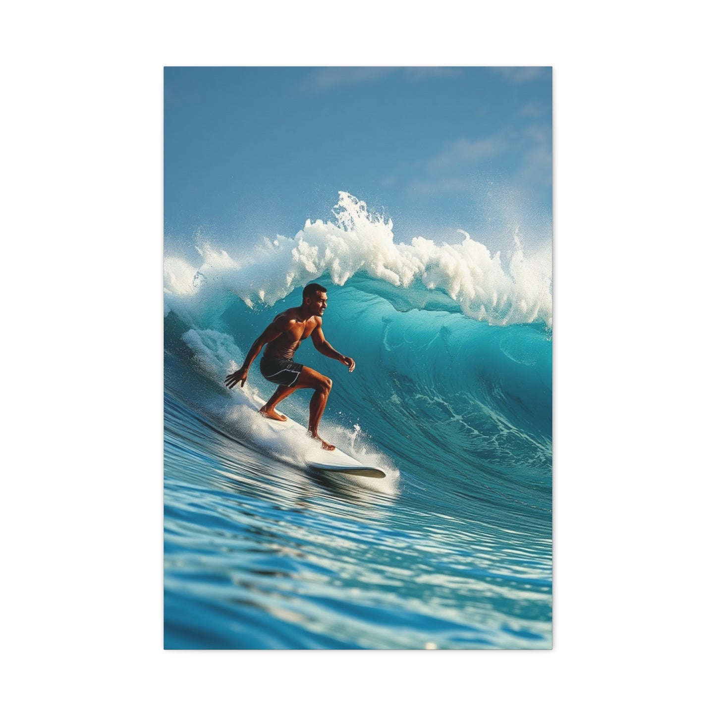 Ethereal Breaker Canvas Wall Art & Canvas Print