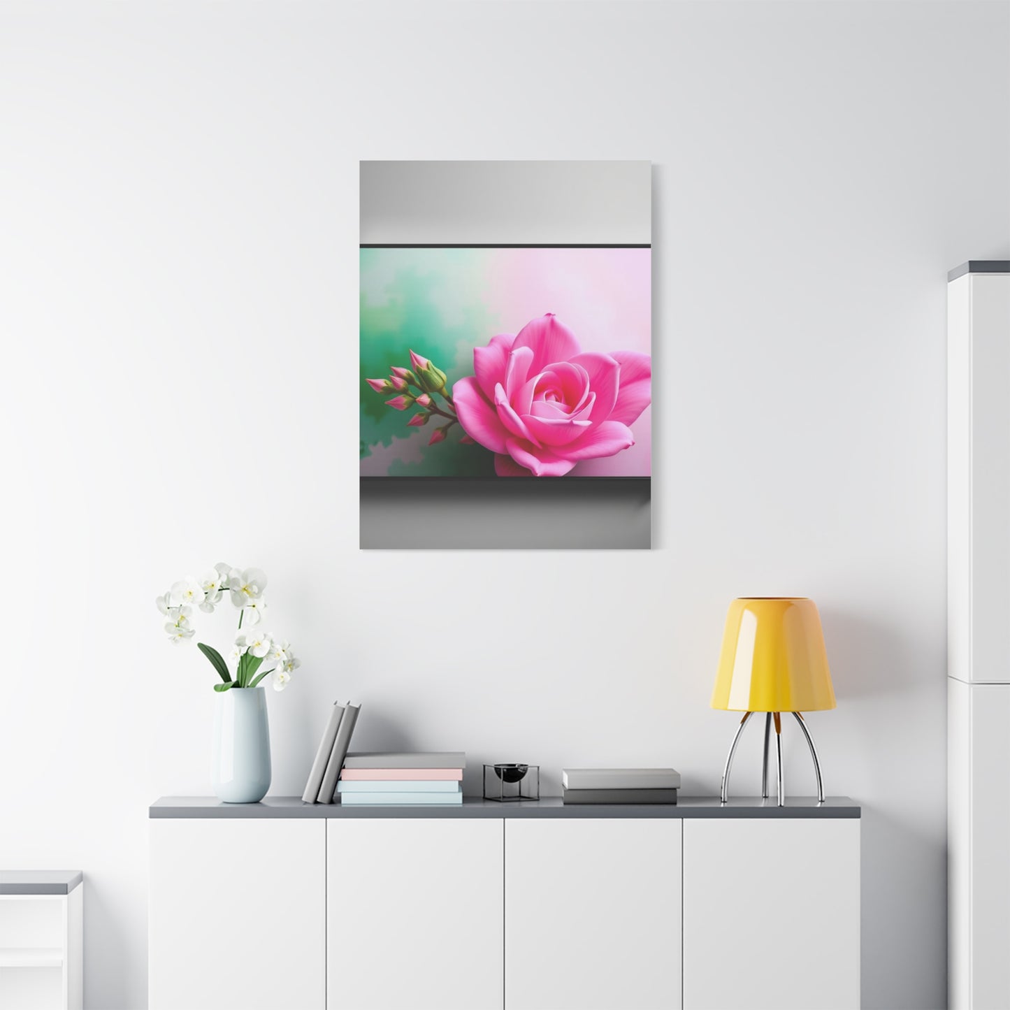 Green & Pink Canvas Art Refined Canvas Wall Art & Canvas Print