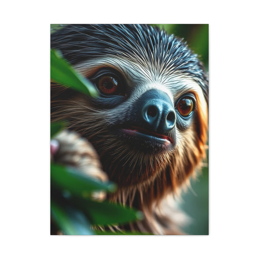 Supreme Sloth Art Collection Wall Art & Canvas Print