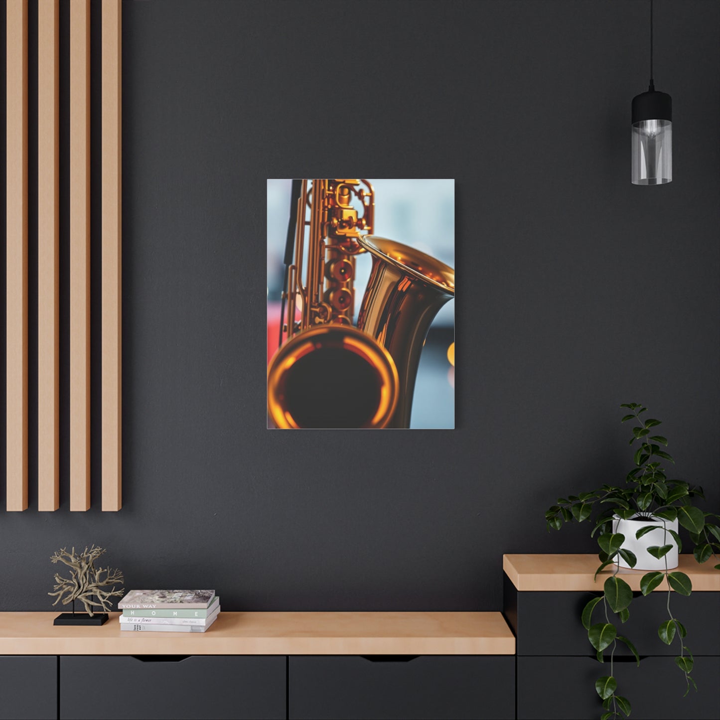 Saxophone Art Supreme Gallery Wall Art & Canvas Print