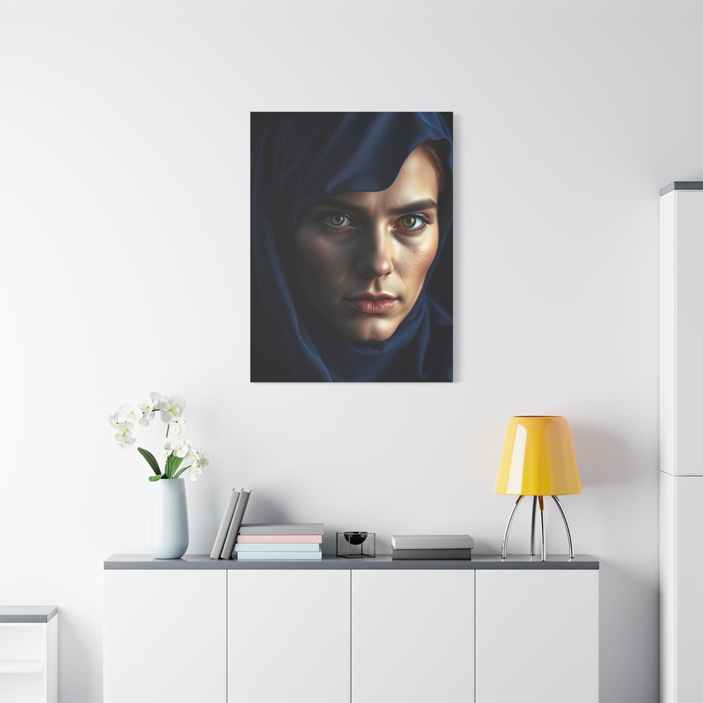 Supreme Navy Blue Art Collection Wall Art & Canvas Print