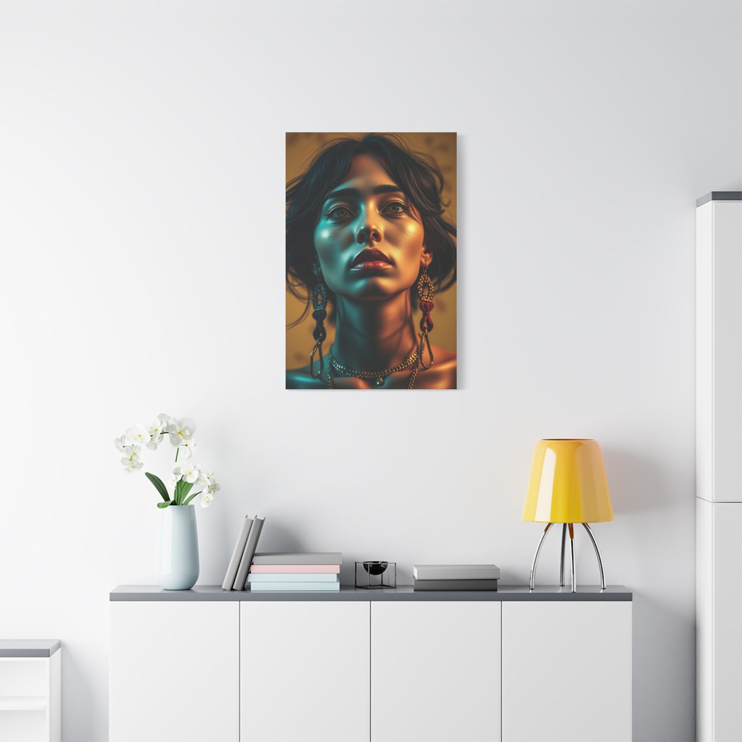 Resplendent Diva Artwork Wall Art & Canvas Print