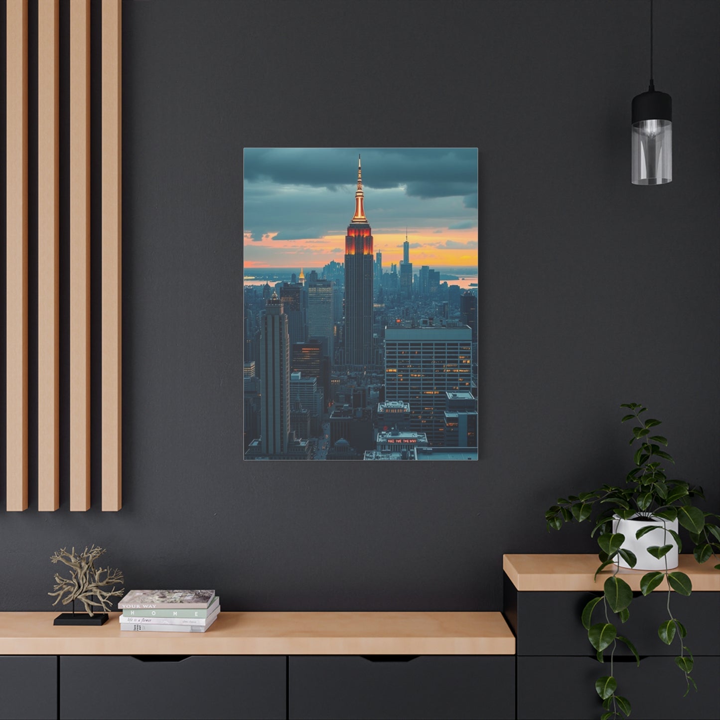 Supreme NYC Skyline Art Collection Wall Art & Canvas Print