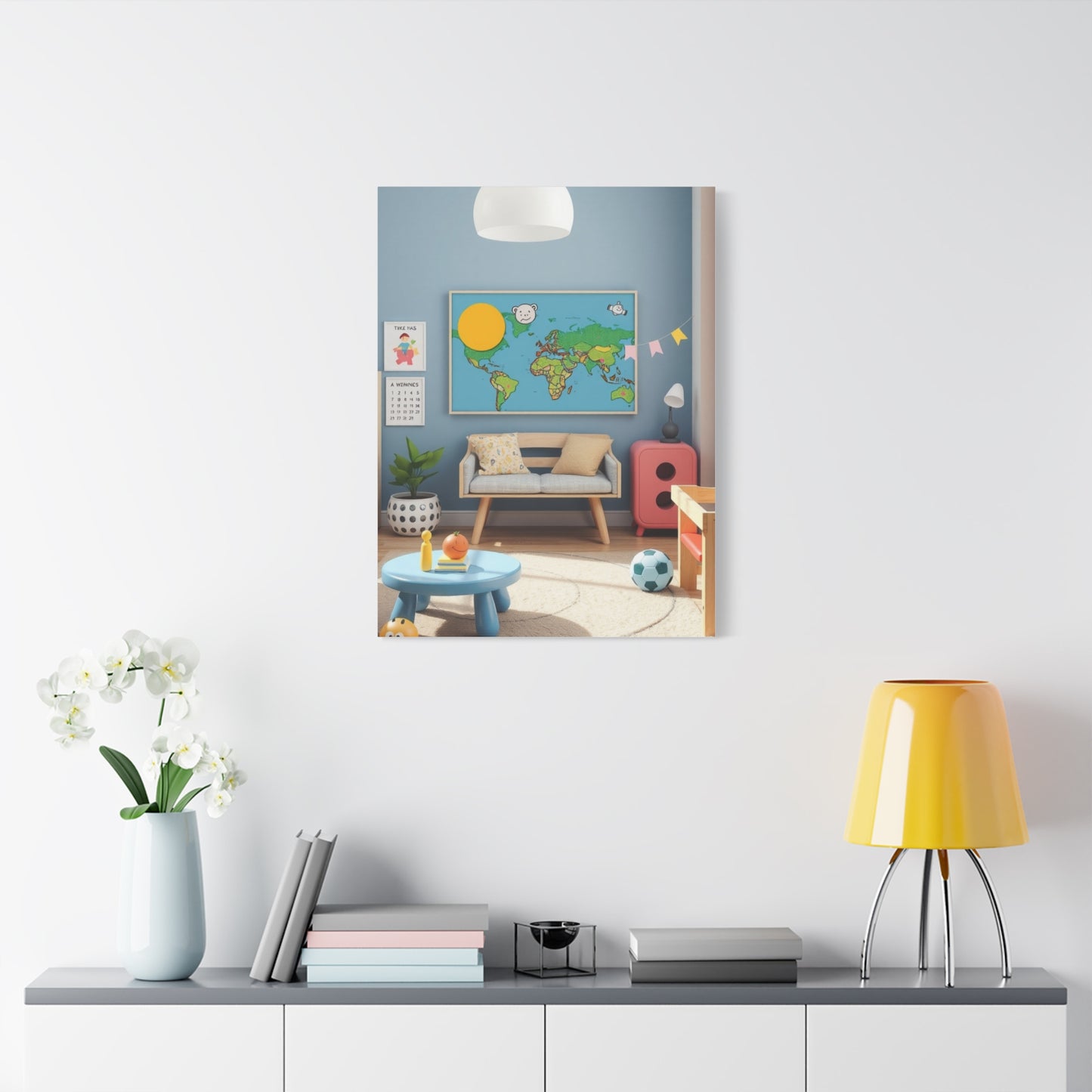 Kids Playroom Art Supreme Gallery Wall Art & Canvas Print