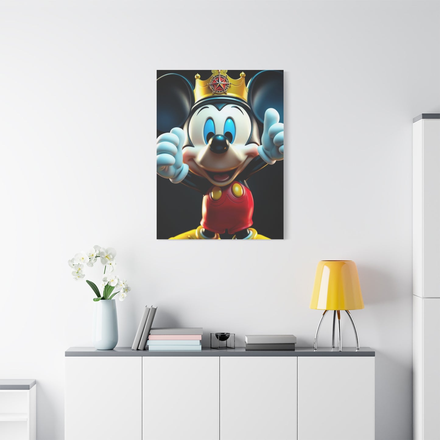 Mouse Luxe Impression Wall Art & Canvas Print