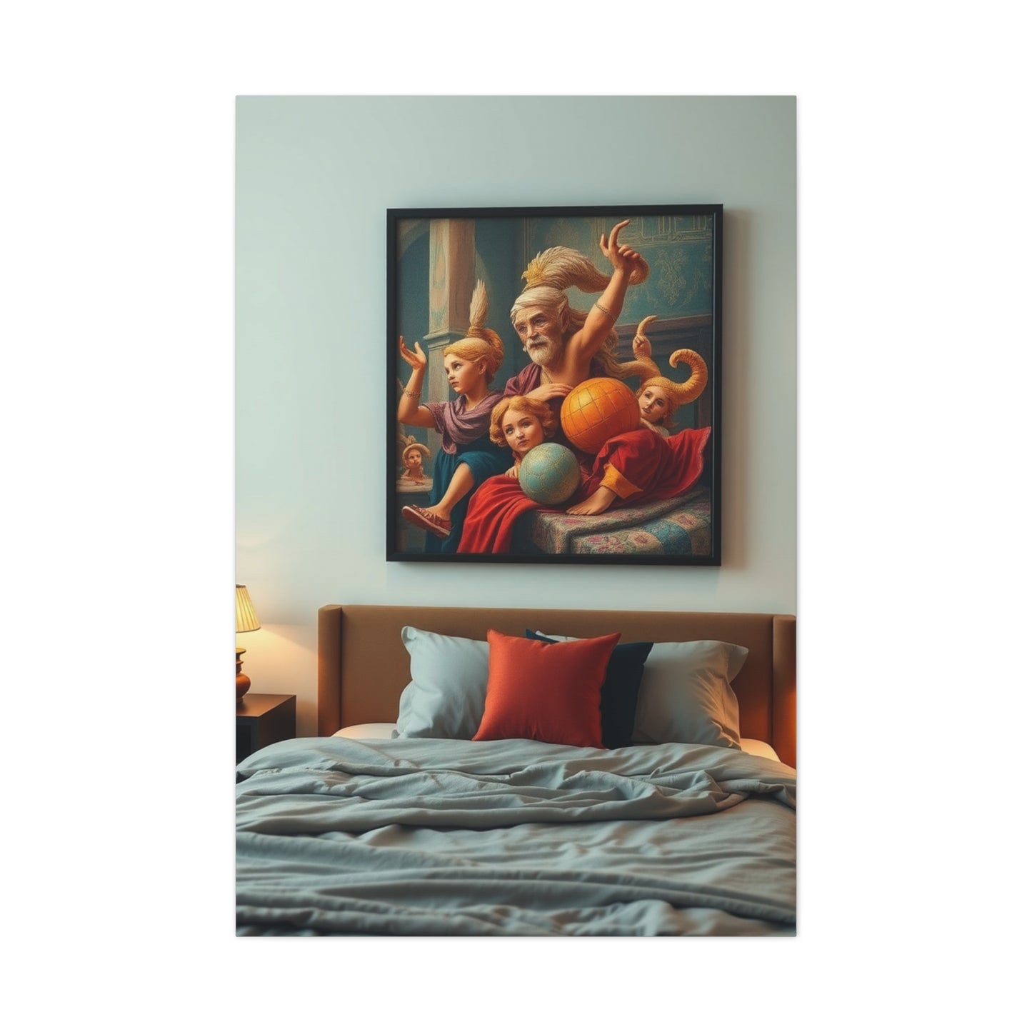 Radiant Twilight Impression Wall Art & Canvas Print