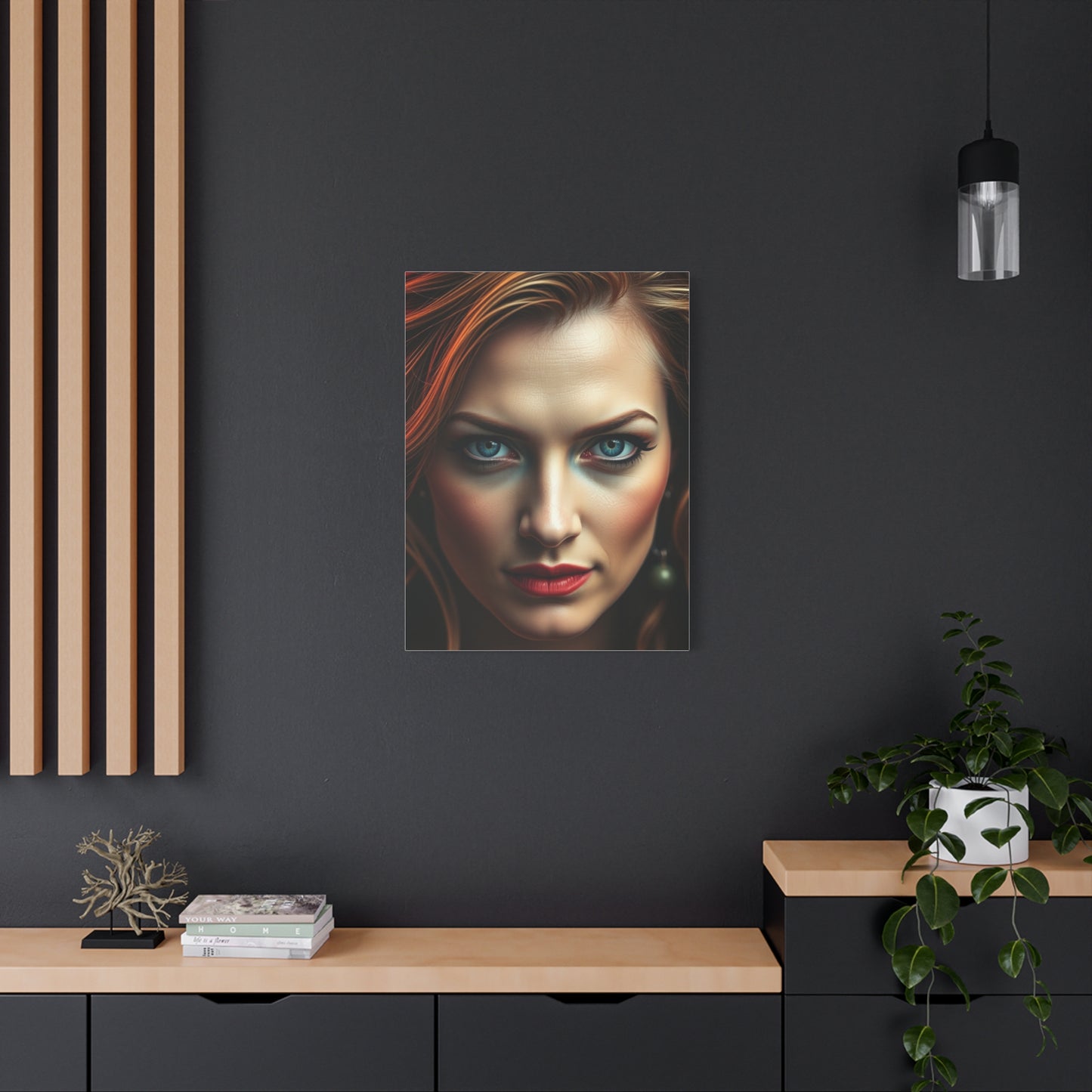 Sublime Moss Vignette Wall Art & Canvas Print