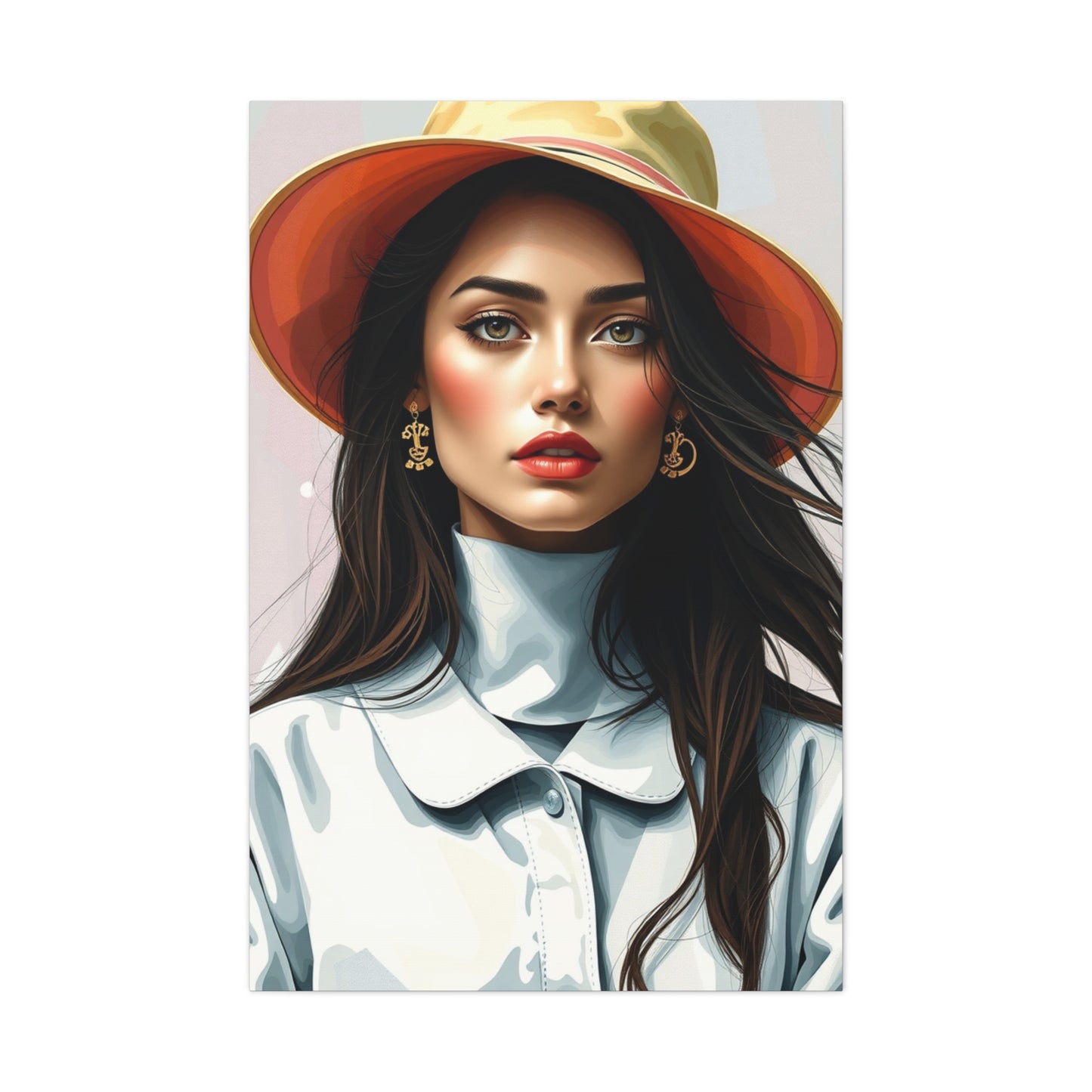 Vision Fashion Illustration & Drawings Art Art Wall Art & Canvas Print