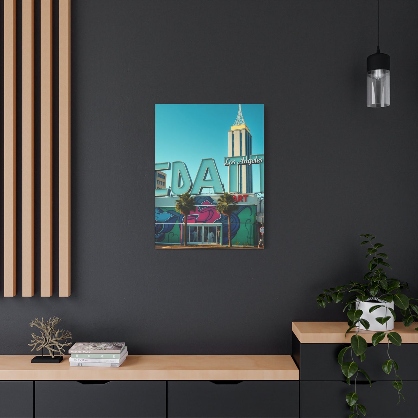 Vision Los Angeles Art Art Wall Art & Canvas Print