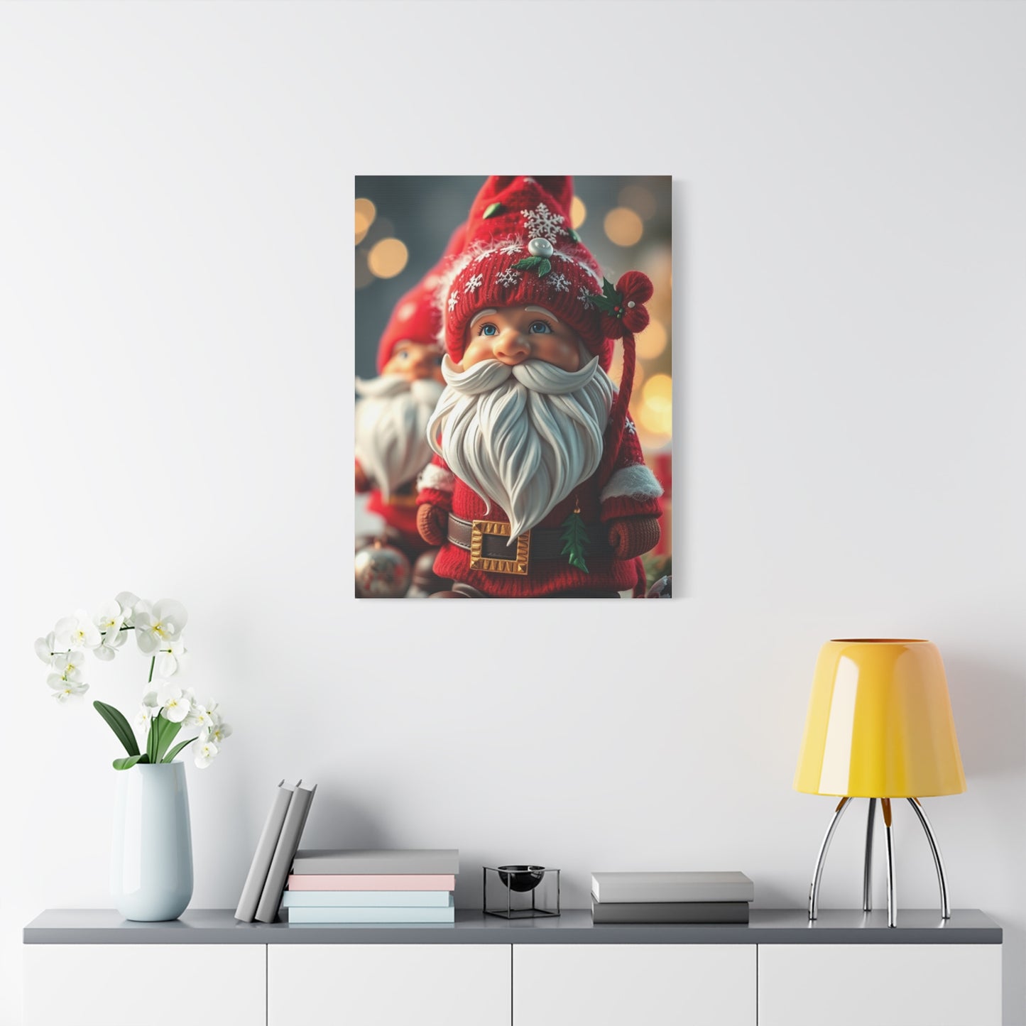 Christmas Gnome Art Supreme Gallery Wall Art & Canvas Print