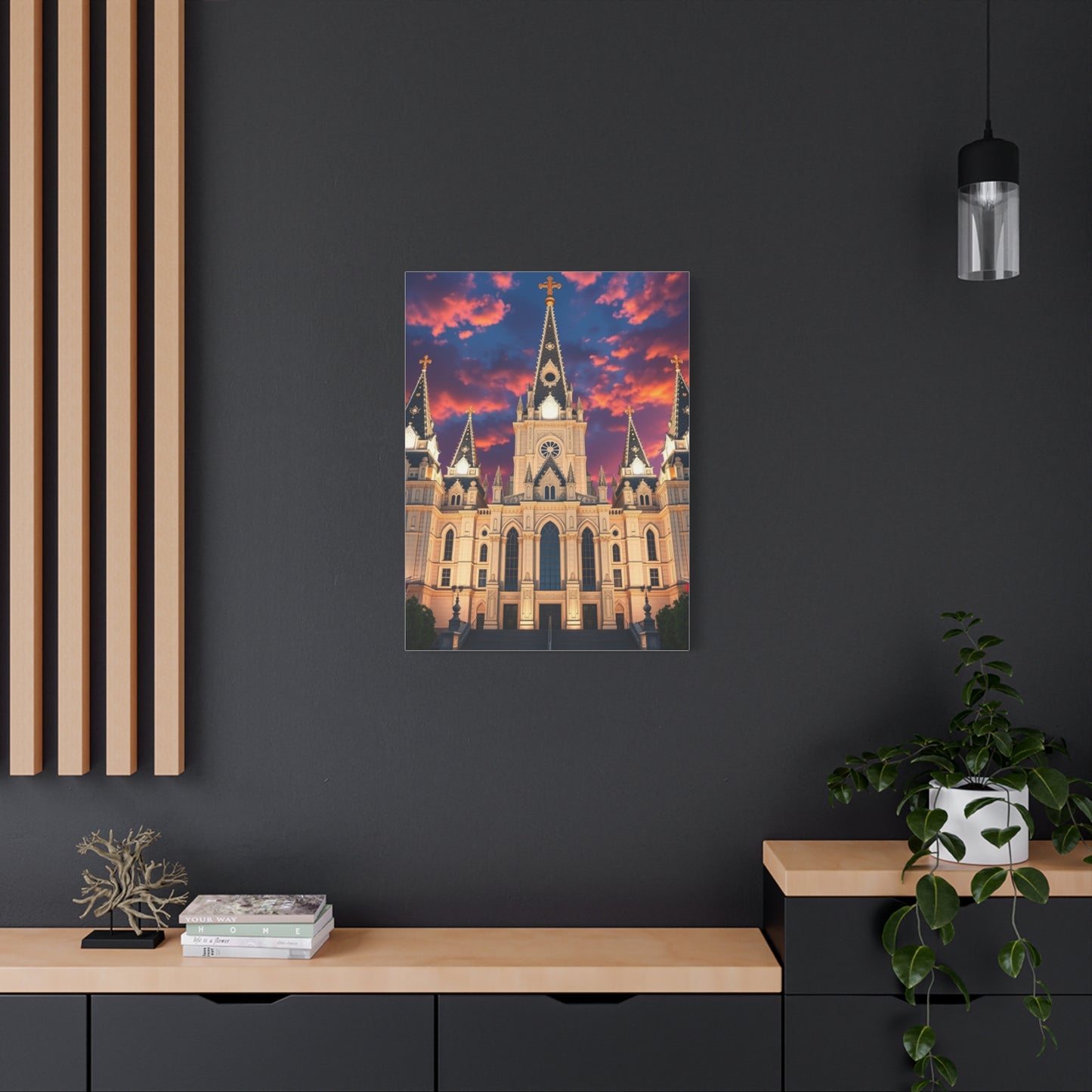 The LDS Temple Art Luxury Canvas Wall Art & Canvas Print