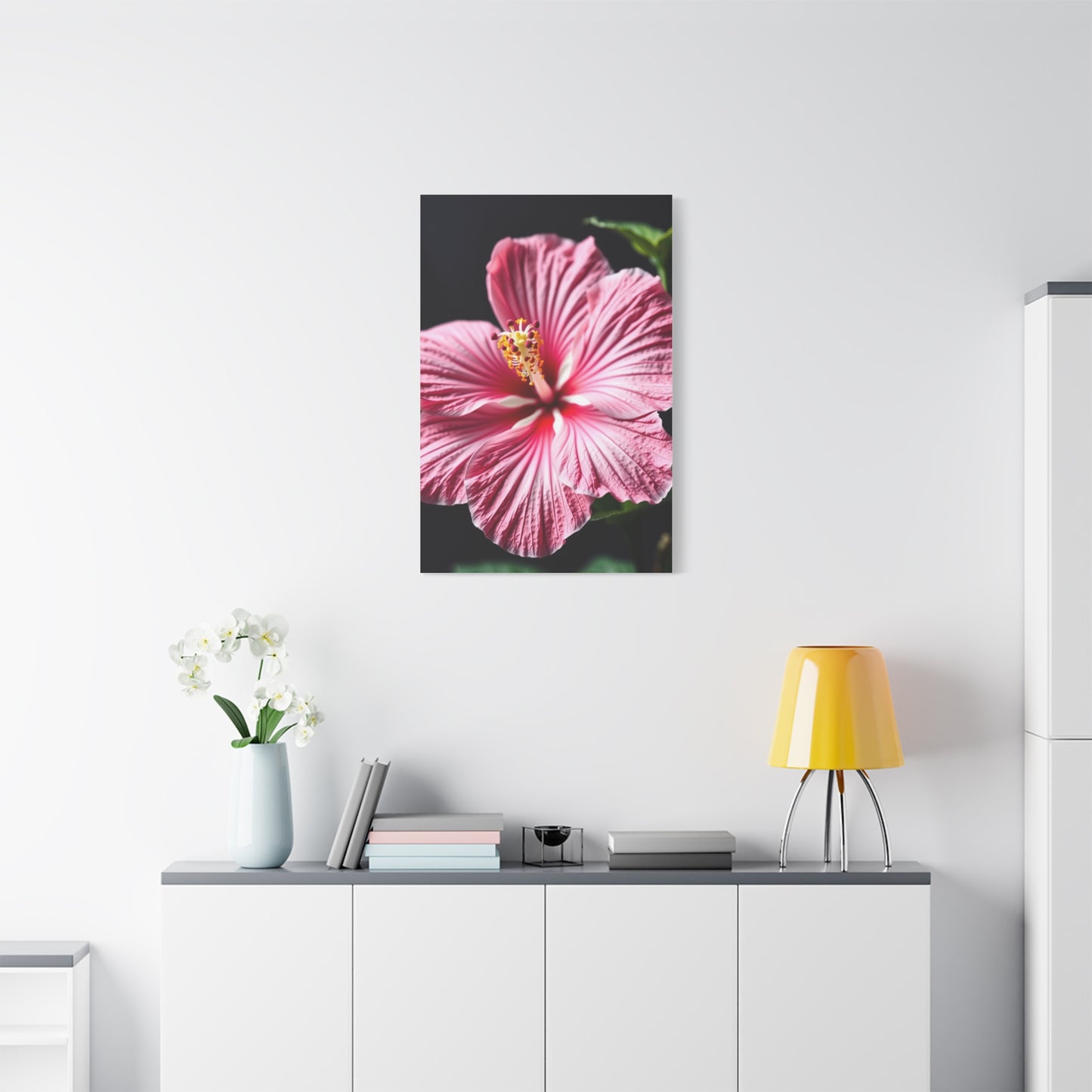 Vision Hibiscus Flower Art Art Wall Art & Canvas Print