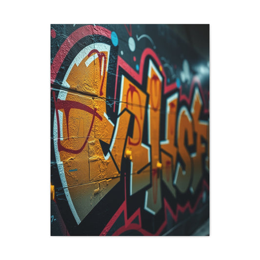 Refined Graffiti Reverie Wall Art & Canvas Print