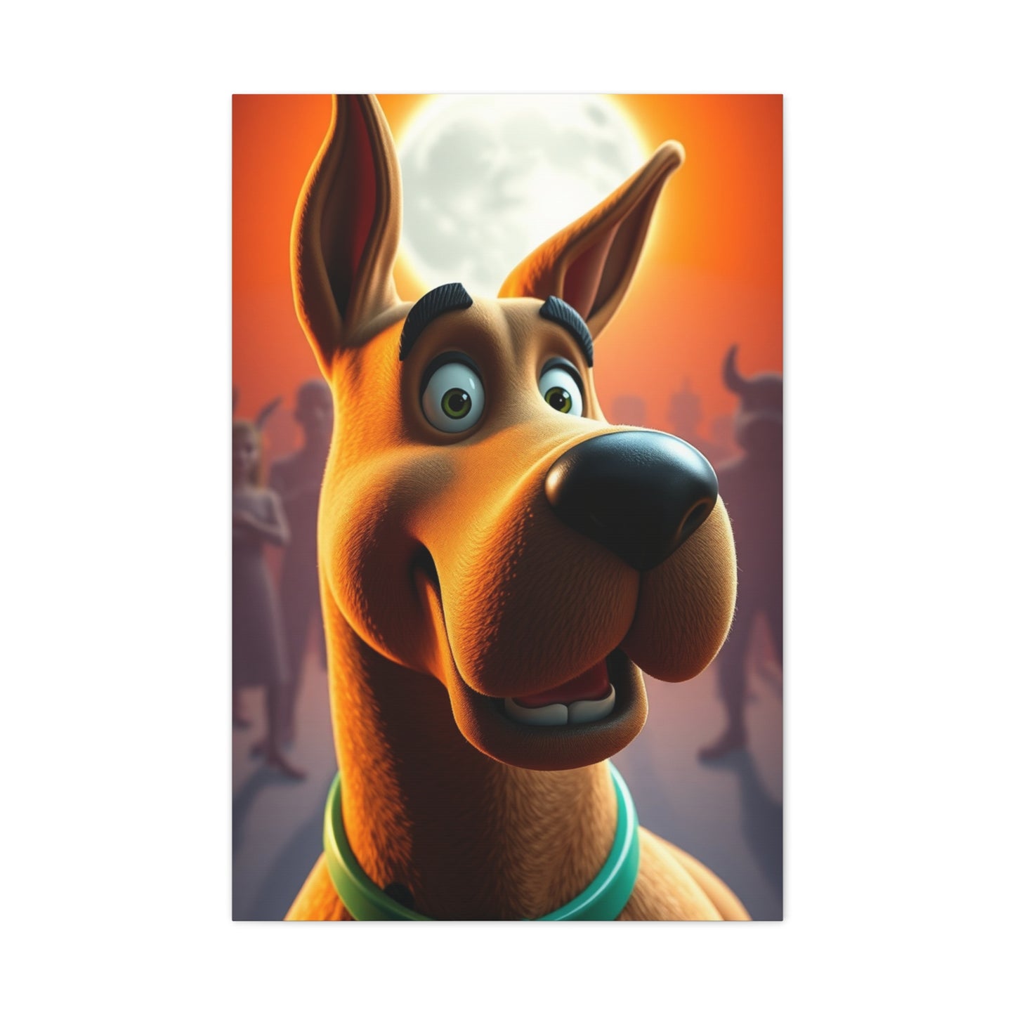 Scooby-Doo (TV Series) Characters Art Supreme Gallery Wall Art & Canvas Print