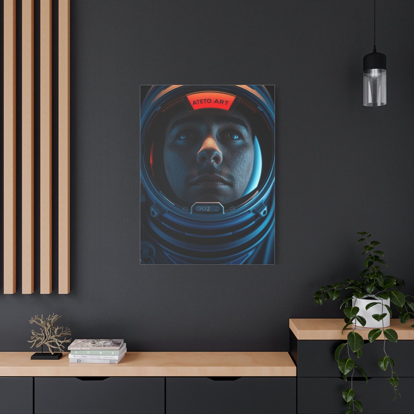 Stellar Navigator Tableau Wall Art & Canvas Print