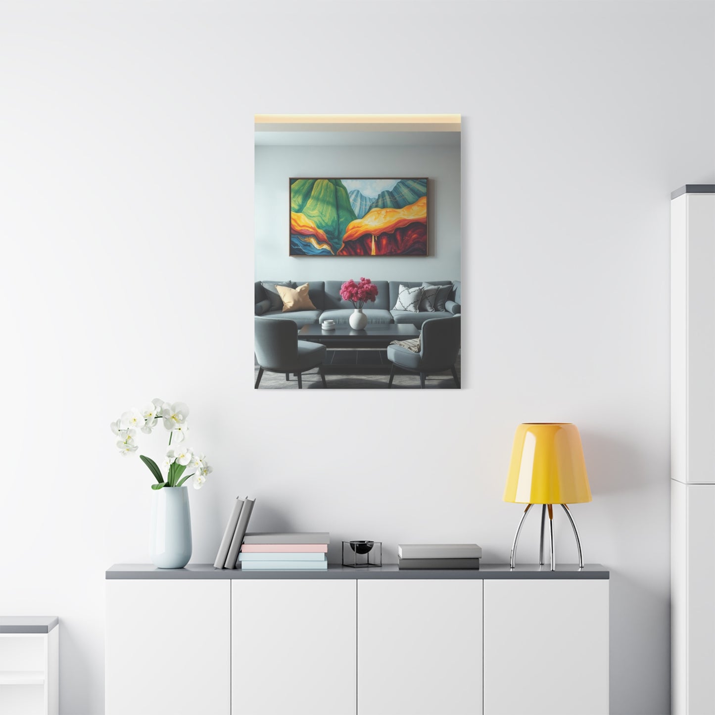 Opulent Salon Masterpiece Wall Art & Canvas Print